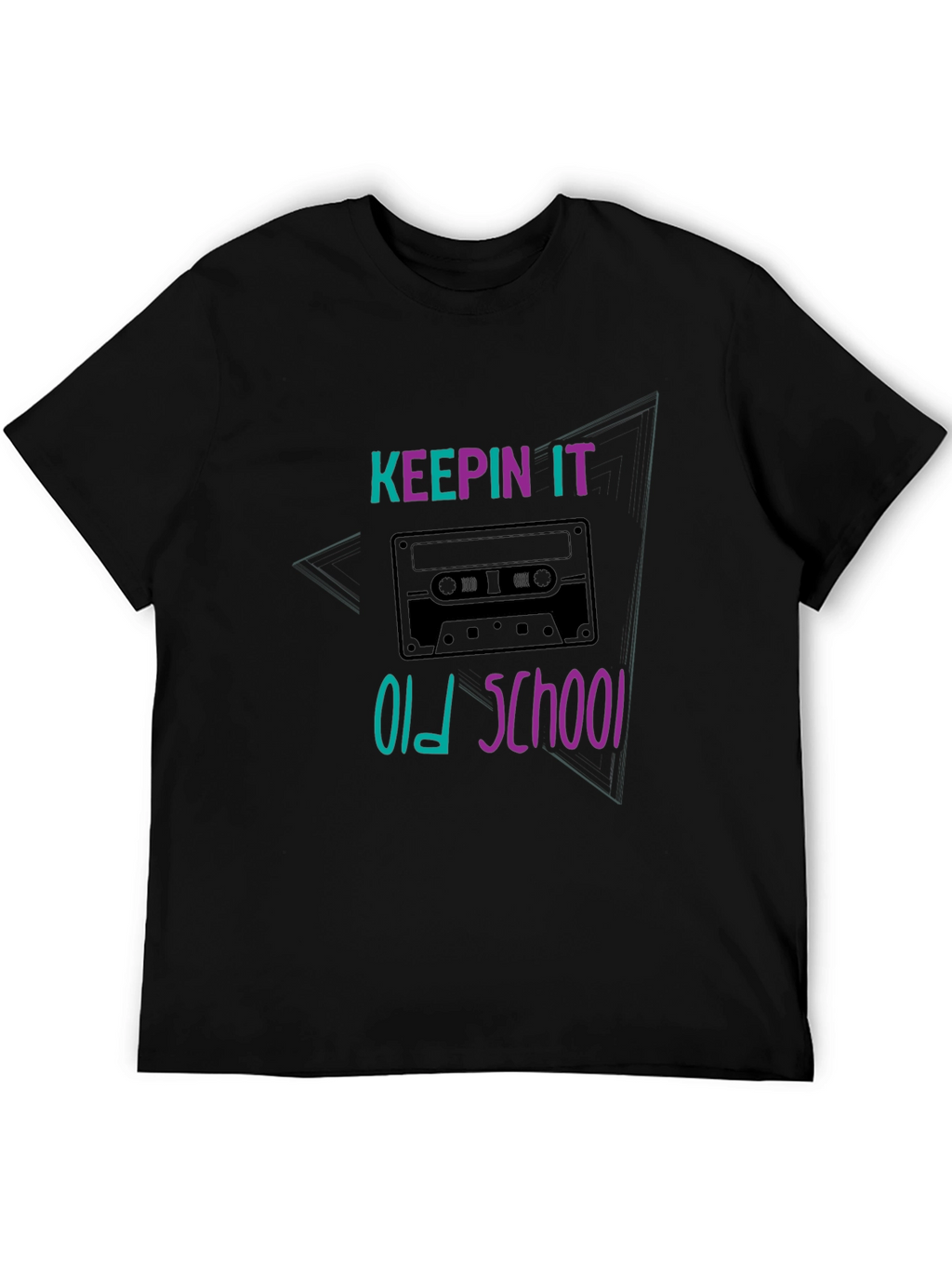Keepin it Old School Retro Cassette T-Shirt