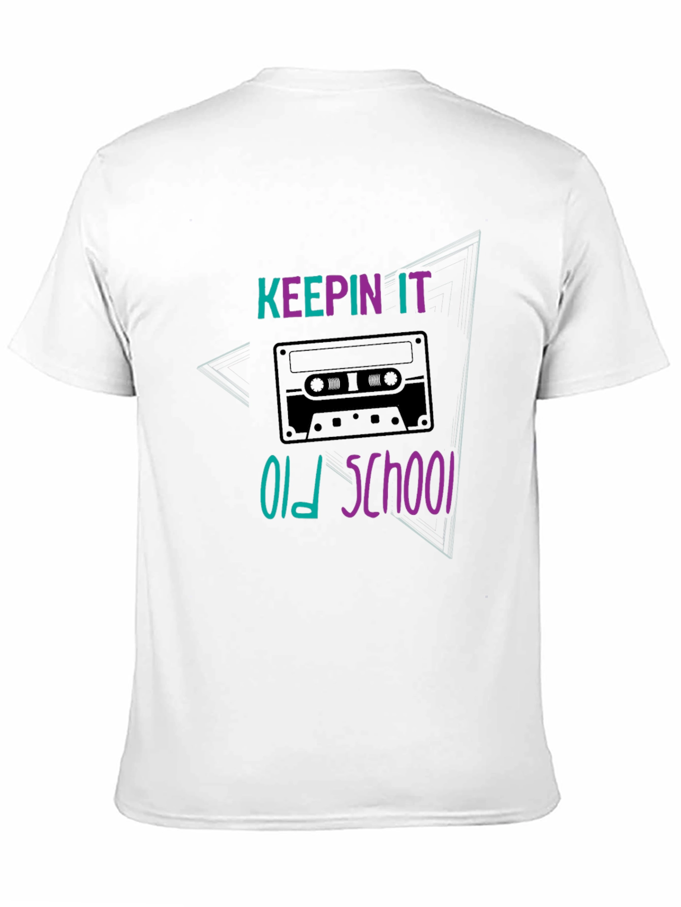 Keepin it Old School Retro Cassette T-Shirt