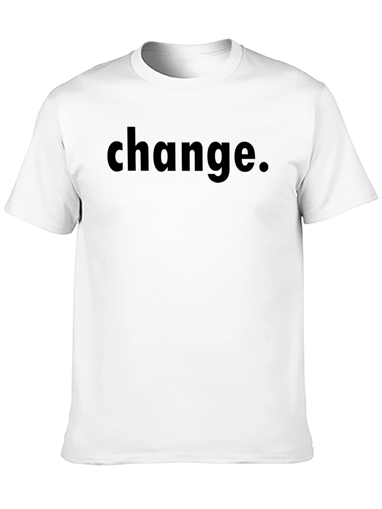 Change Graphic Tee - Bold Statement Shirt