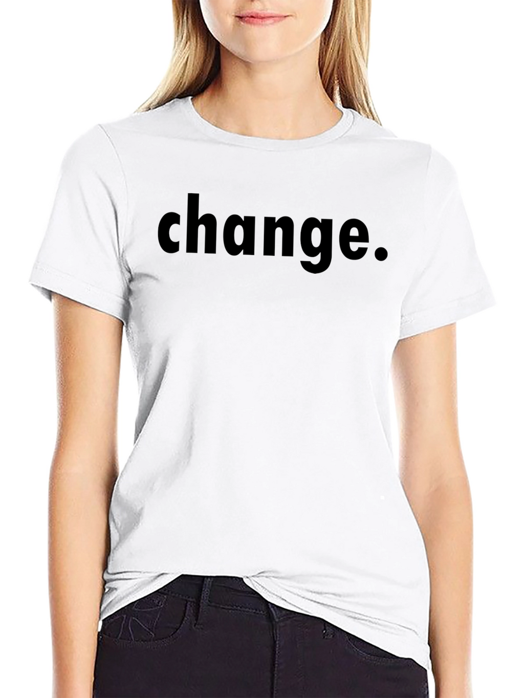 Change Graphic Tee - Bold Statement Shirt