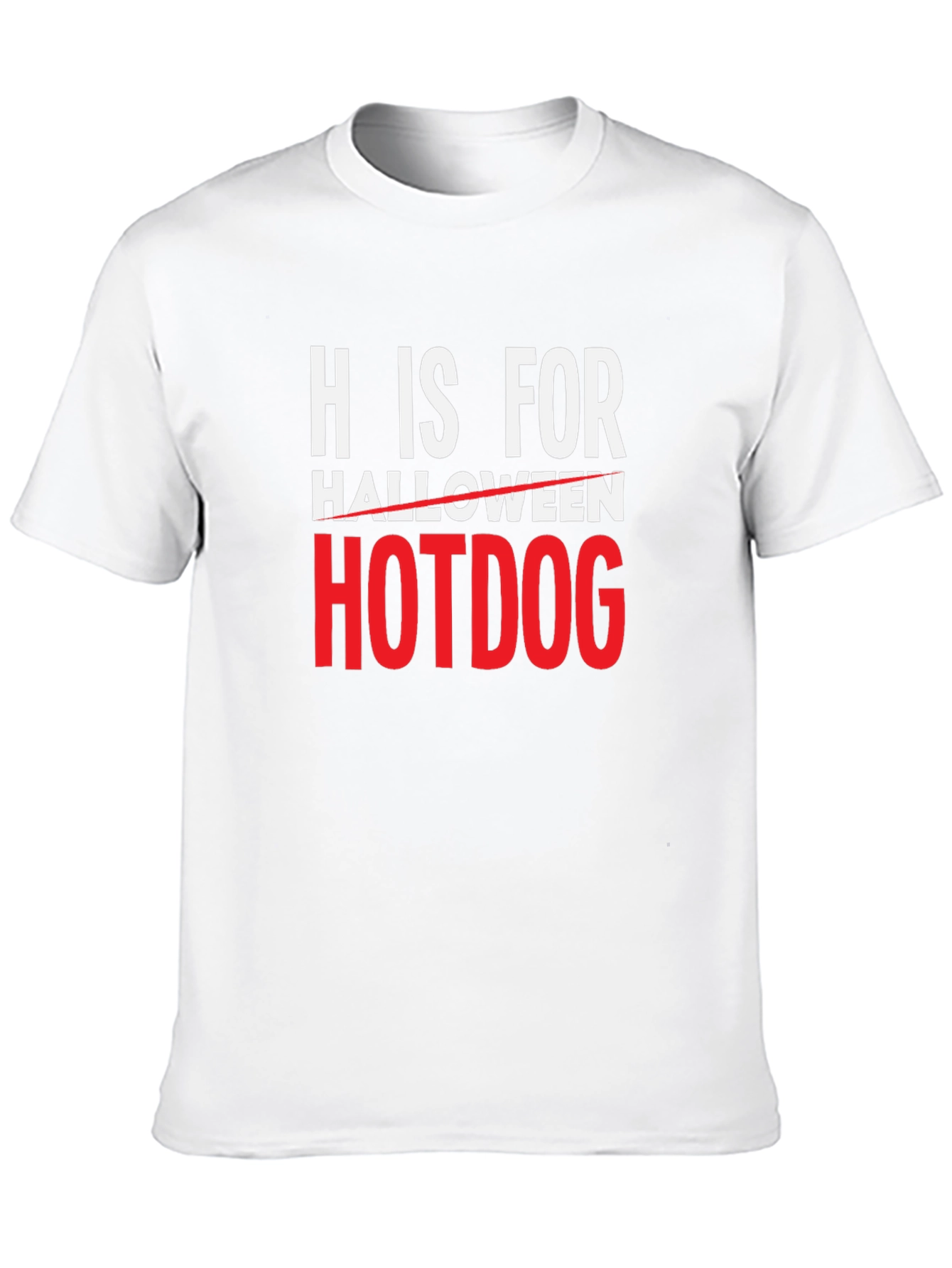 Funny Halloween Hotdog T-Shirt
