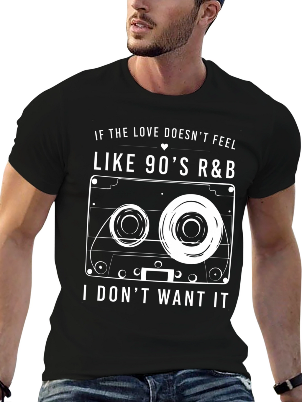 90s R&B Cassette Tape T-Shirt