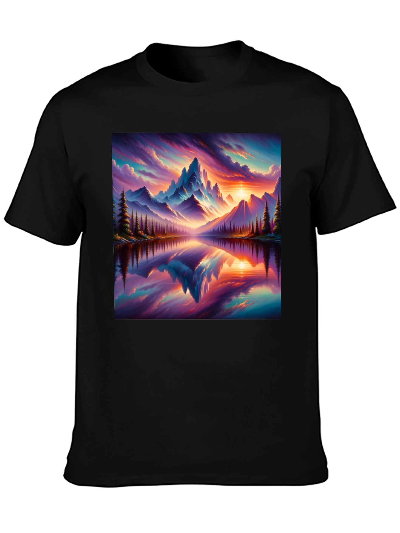 Mountain Lake Graphic Tee