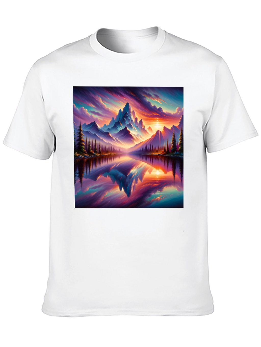 Mountain Lake Graphic Tee