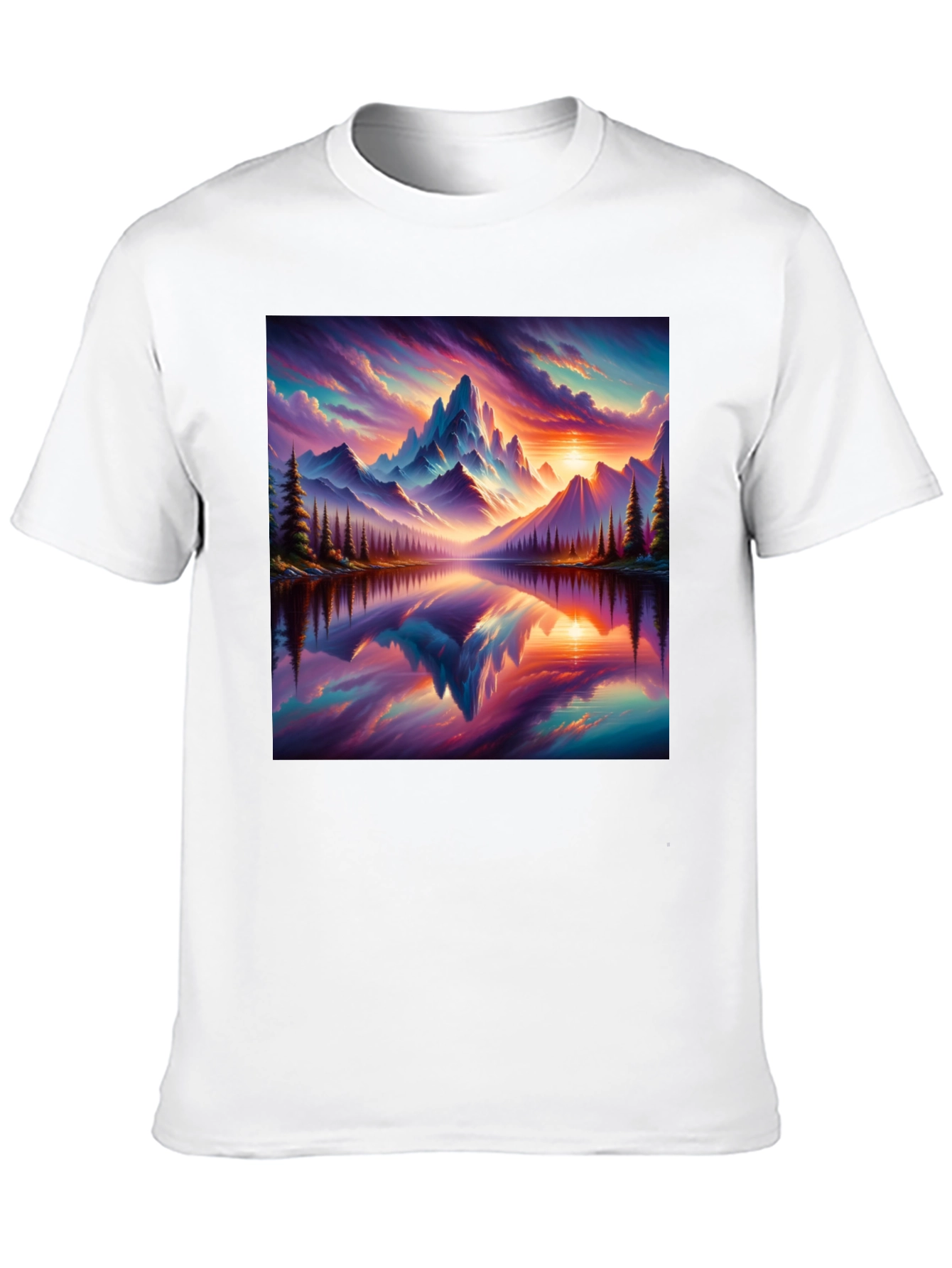 Mountain Lake Graphic Tee