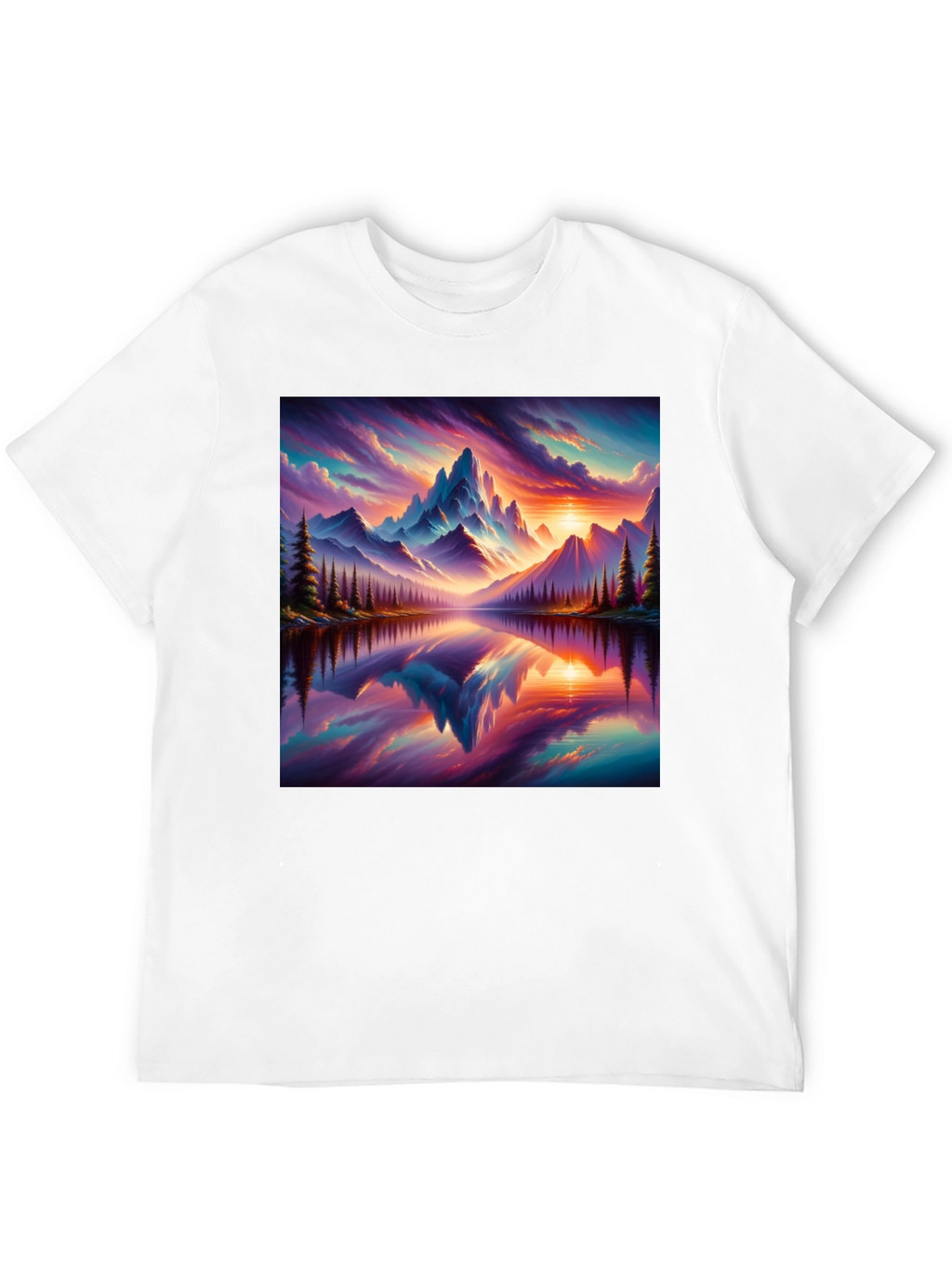 Mountain Lake Graphic Tee