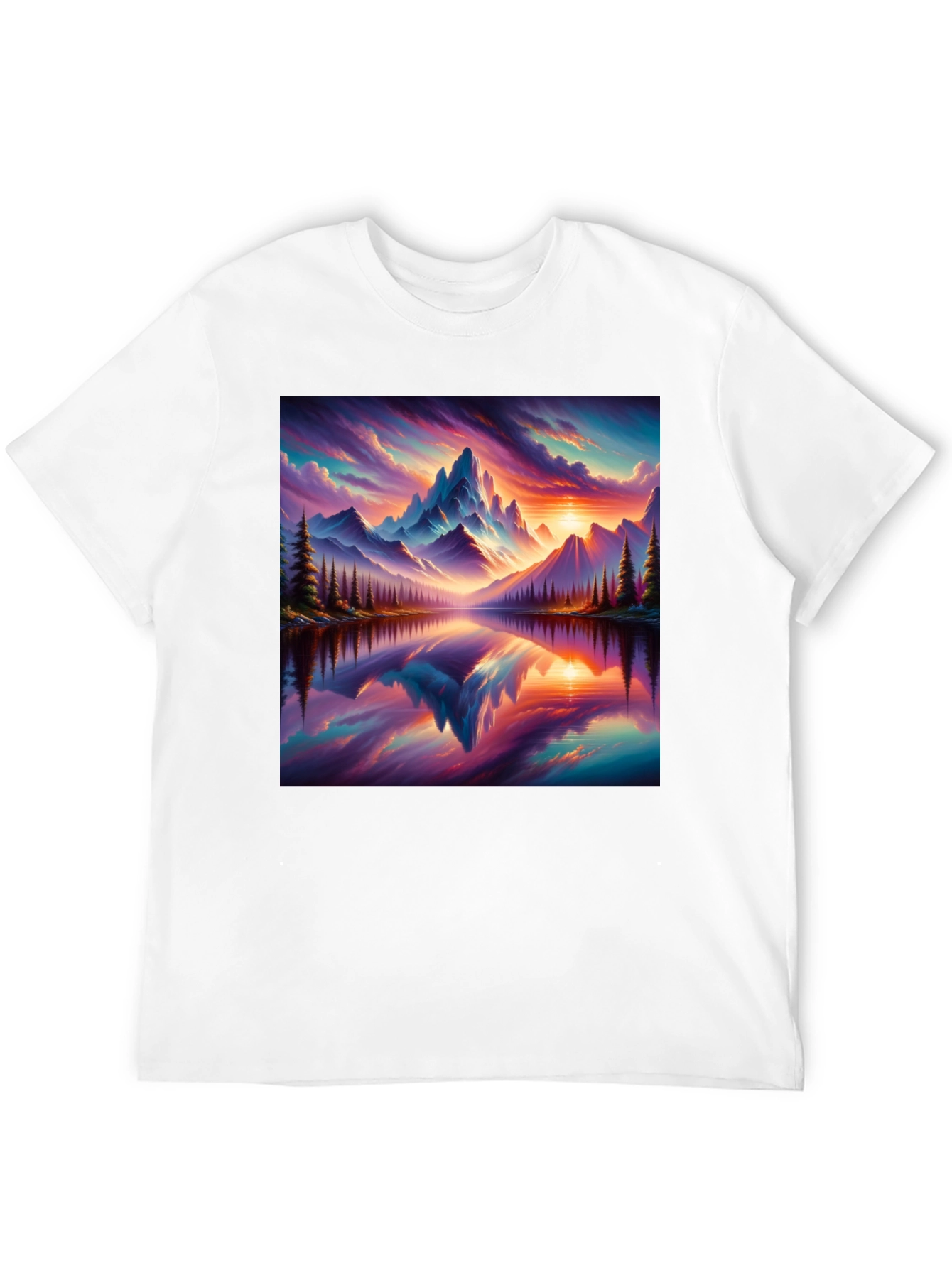 Mountain Lake Graphic Tee