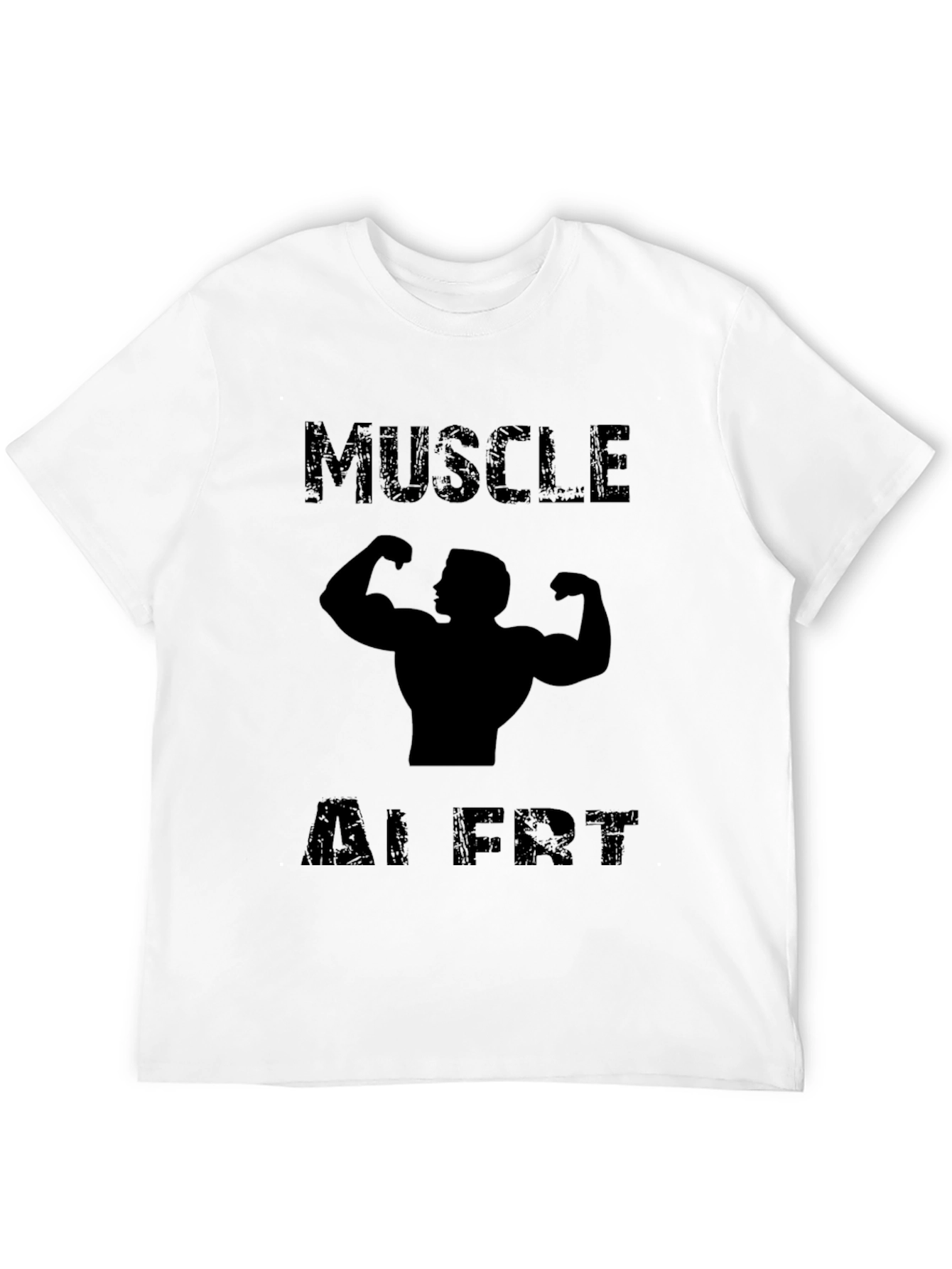 Muscle Alert Graphic Tee - Black