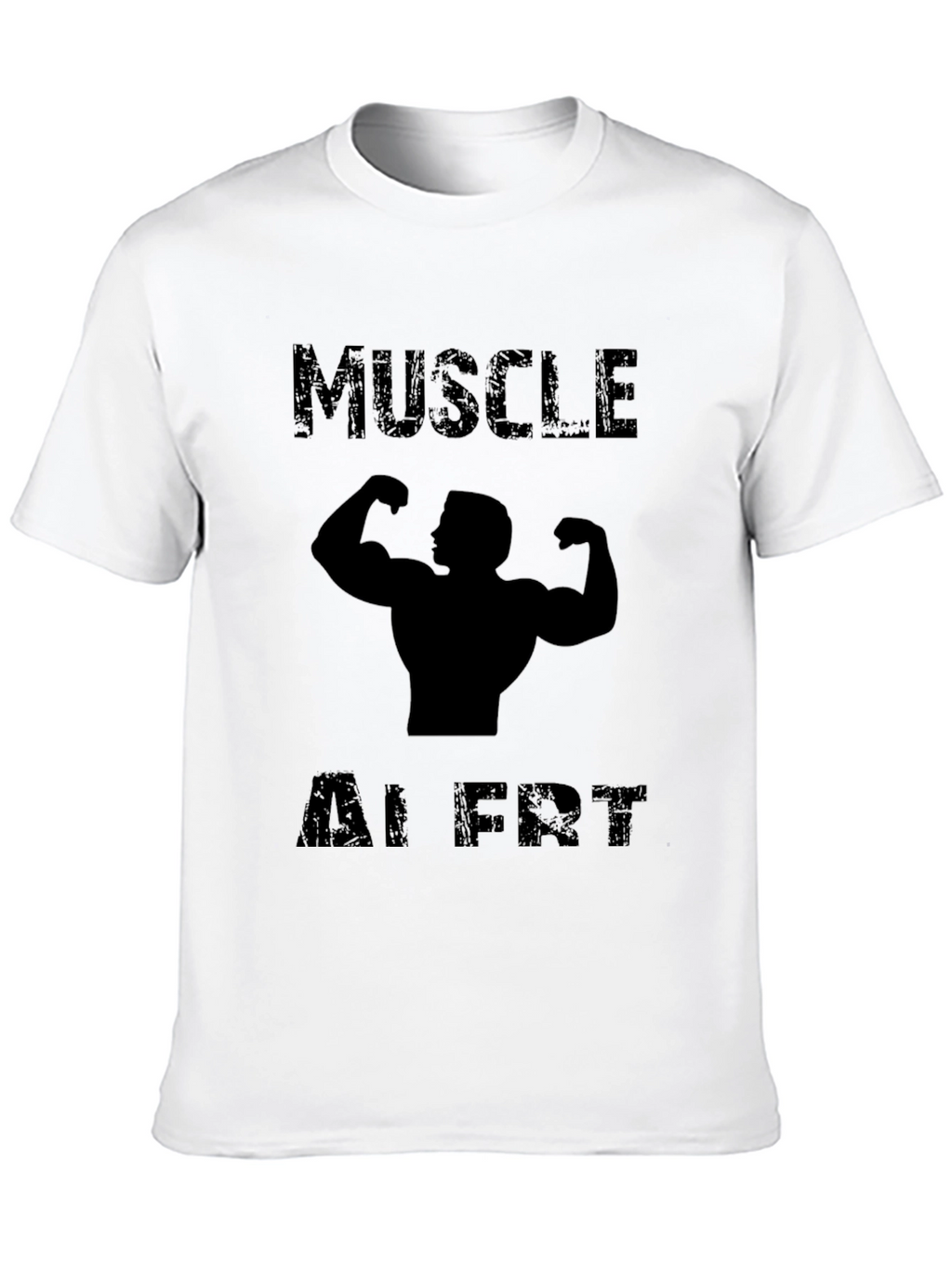 Muscle Alert Graphic Tee - Black