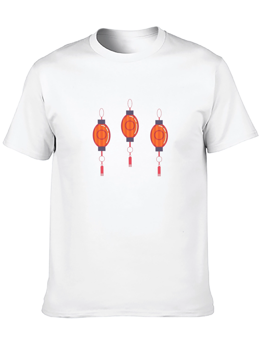 Lantern Graphic Tee - Stylish Black T-Shirt