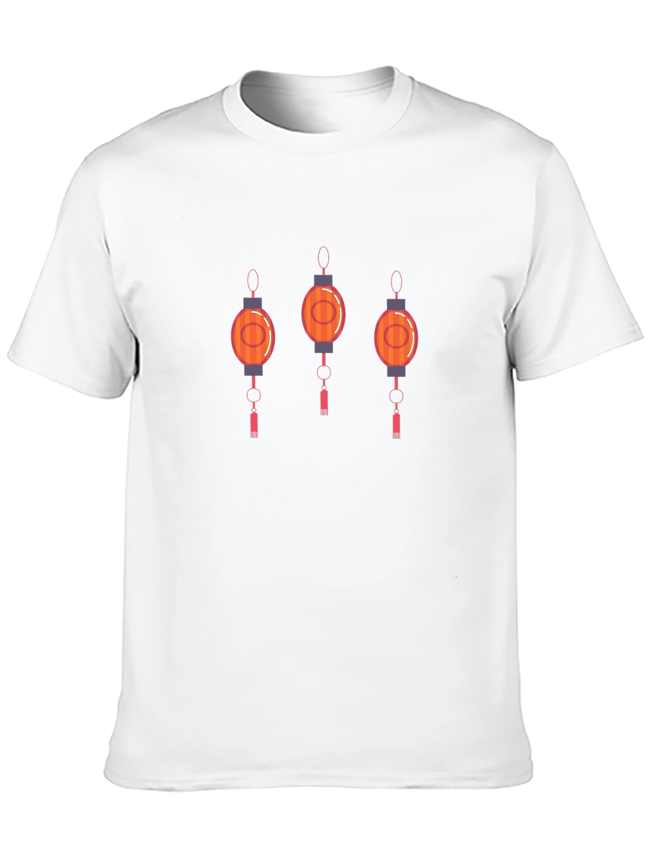 Lantern Graphic Tee - Stylish Black T-Shirt
