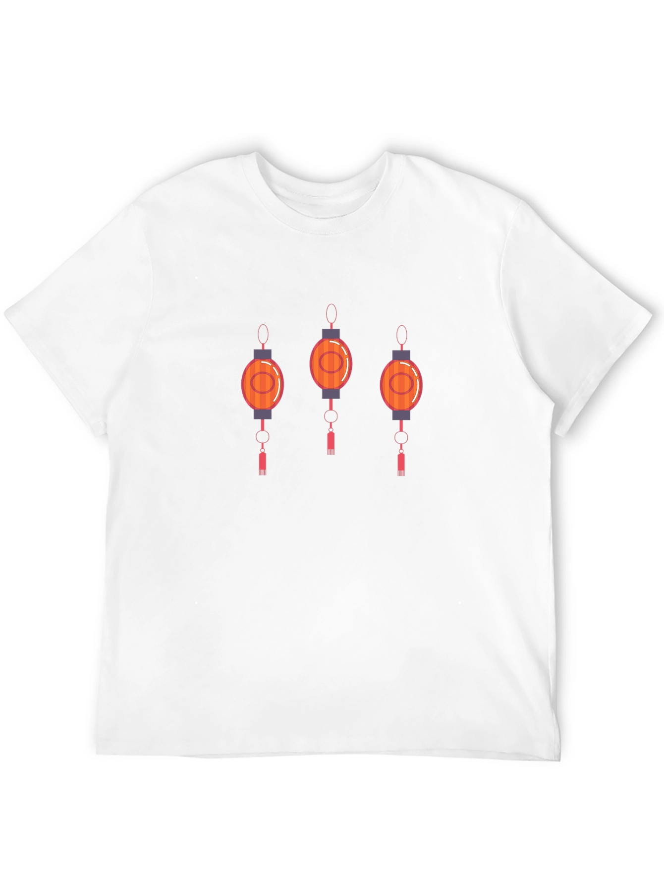 Lantern Graphic Tee - Stylish Black T-Shirt