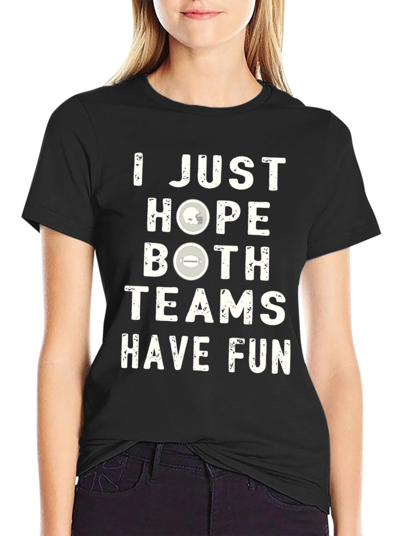I Just Hope Both Teams Have Fun Graphic T-Shirt