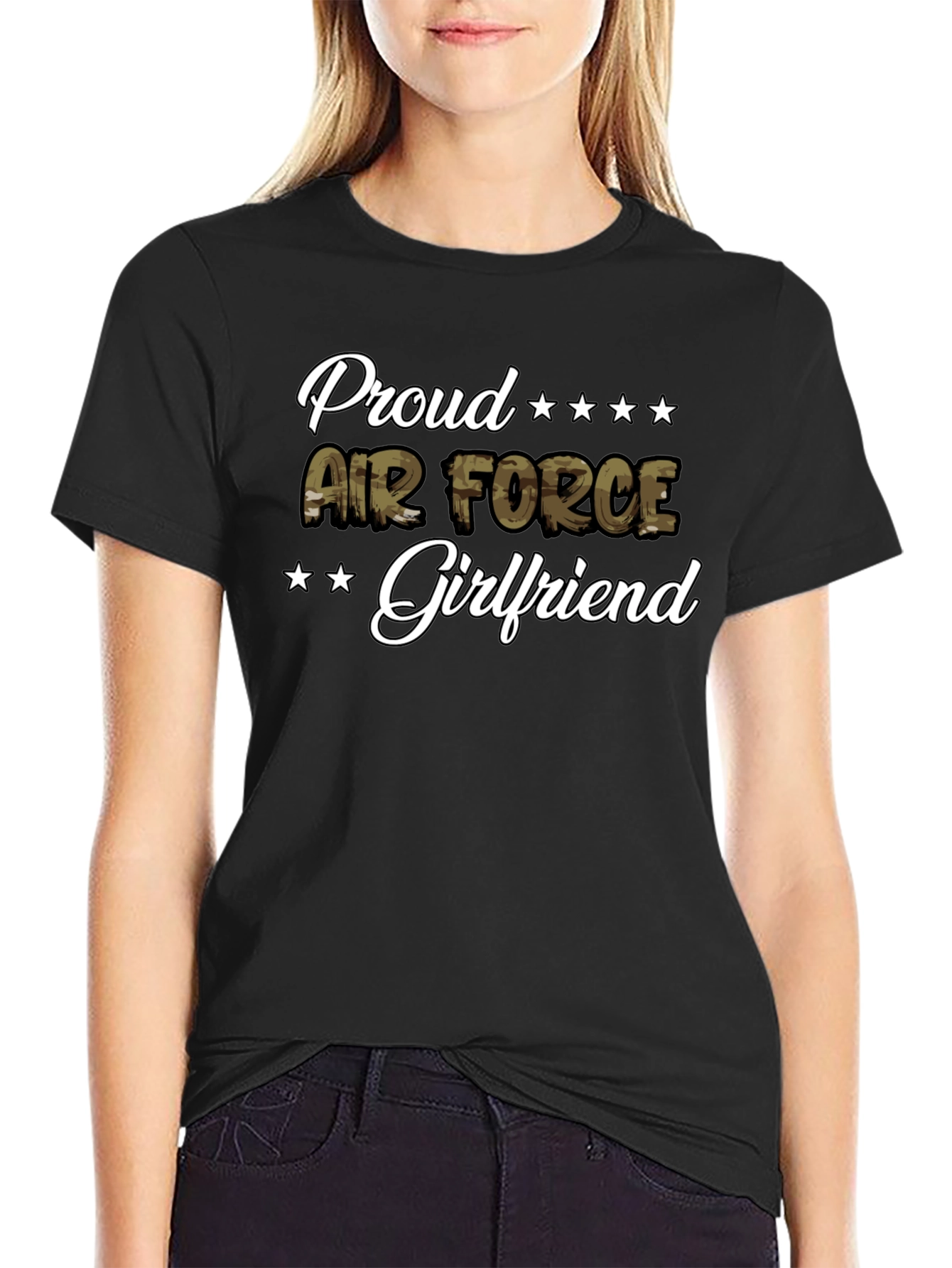 Proud Air Force Girlfriend T-Shirt