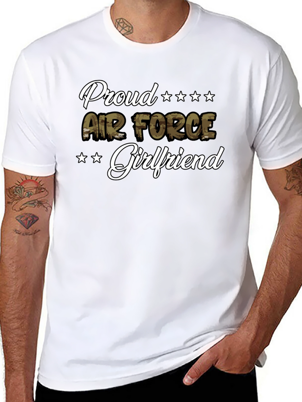 Proud Air Force Girlfriend T-Shirt