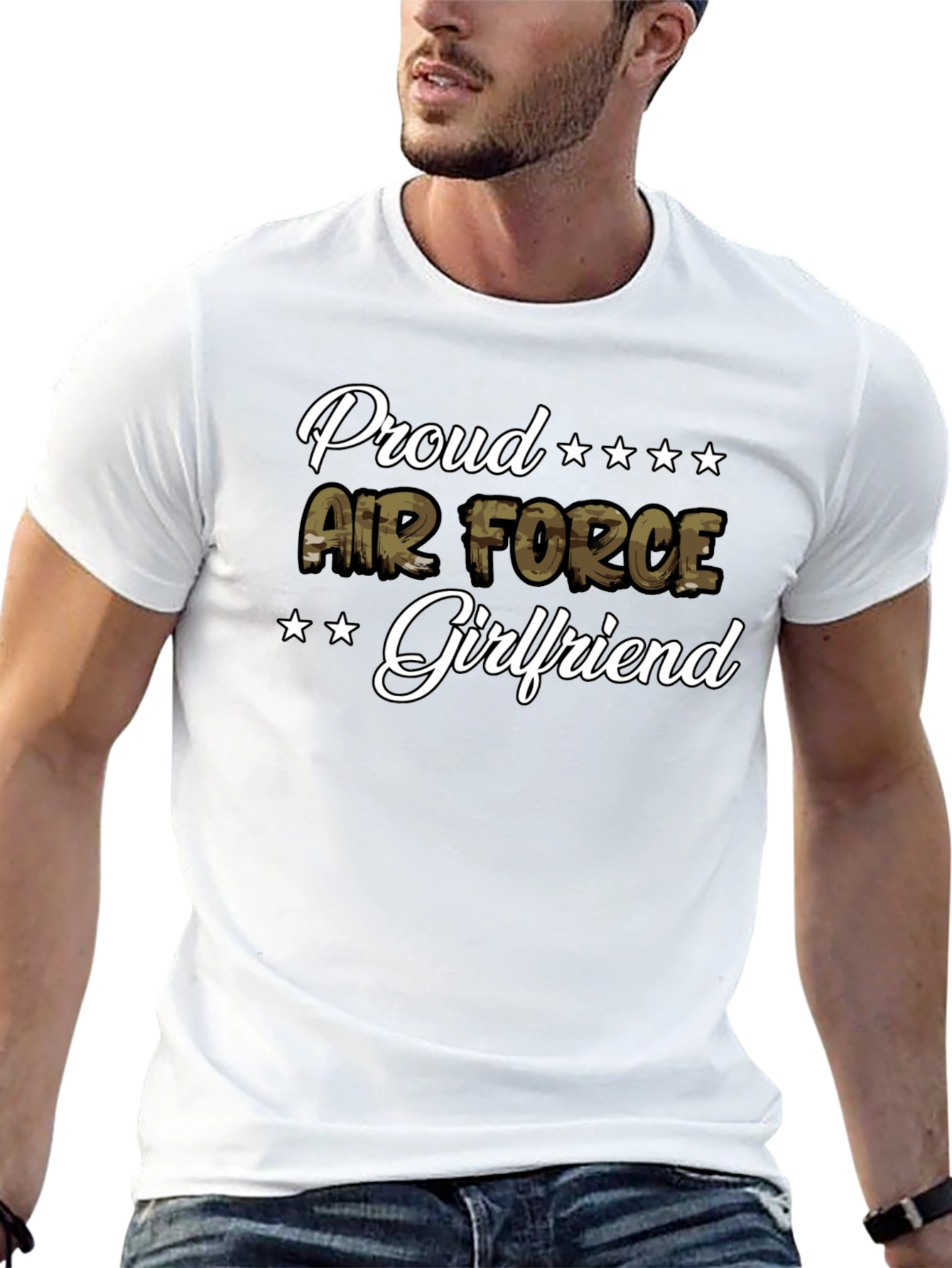 Proud Air Force Girlfriend T-Shirt