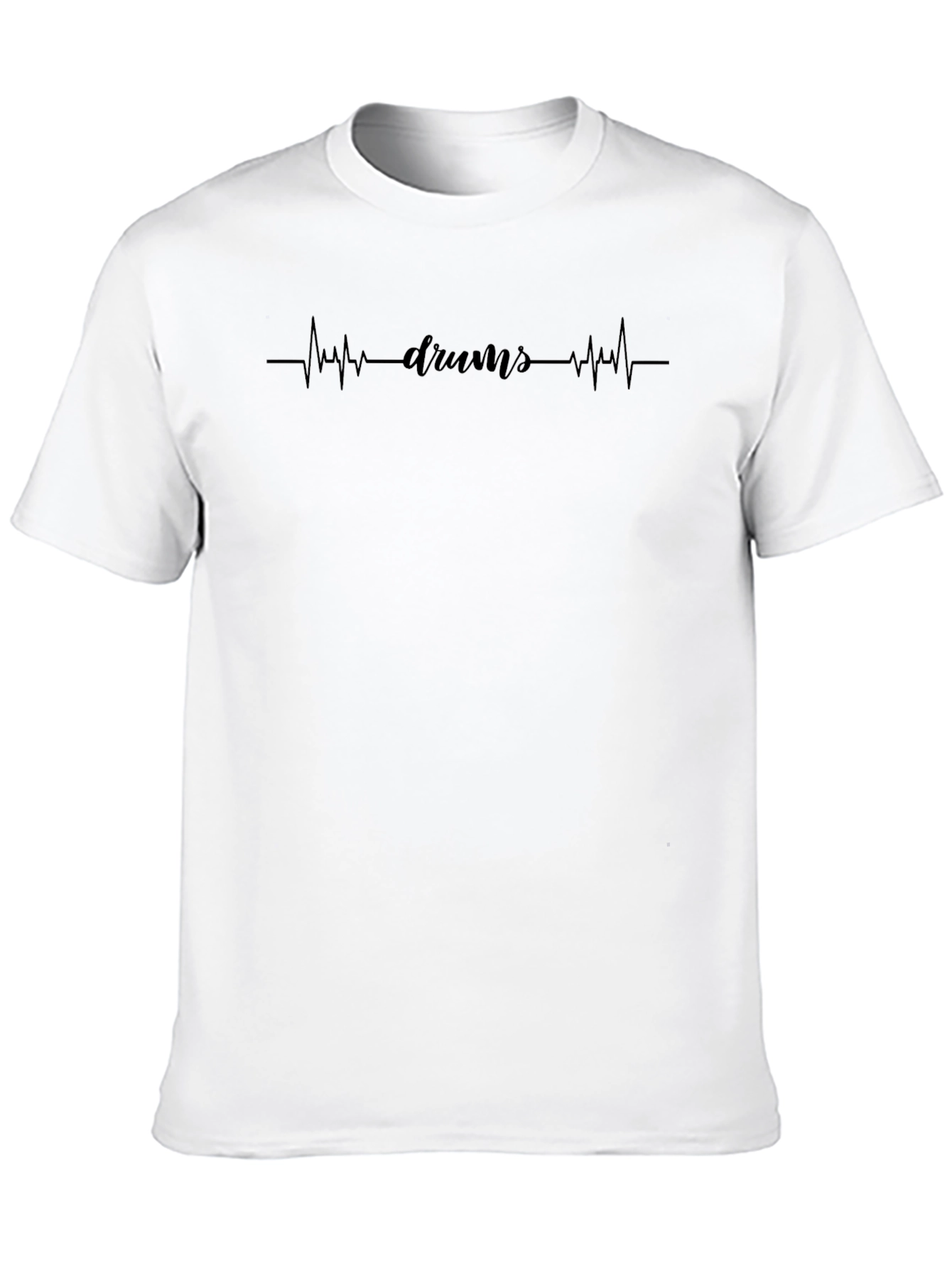 Drums Heartbeat T-Shirt - Musician Tee