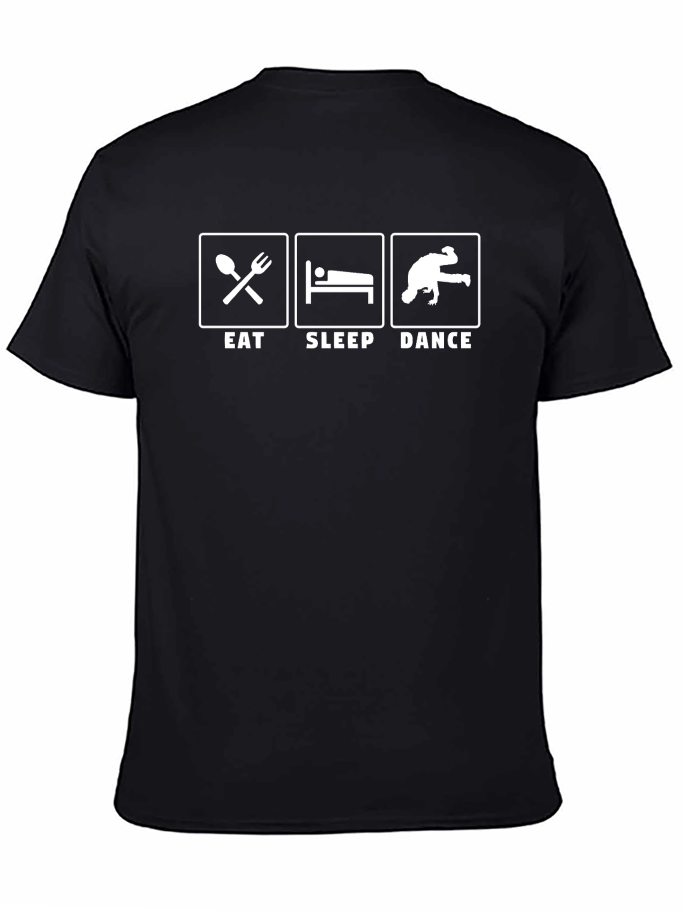 Eat Sleep Dance T-Shirt - Black Graphic Tee