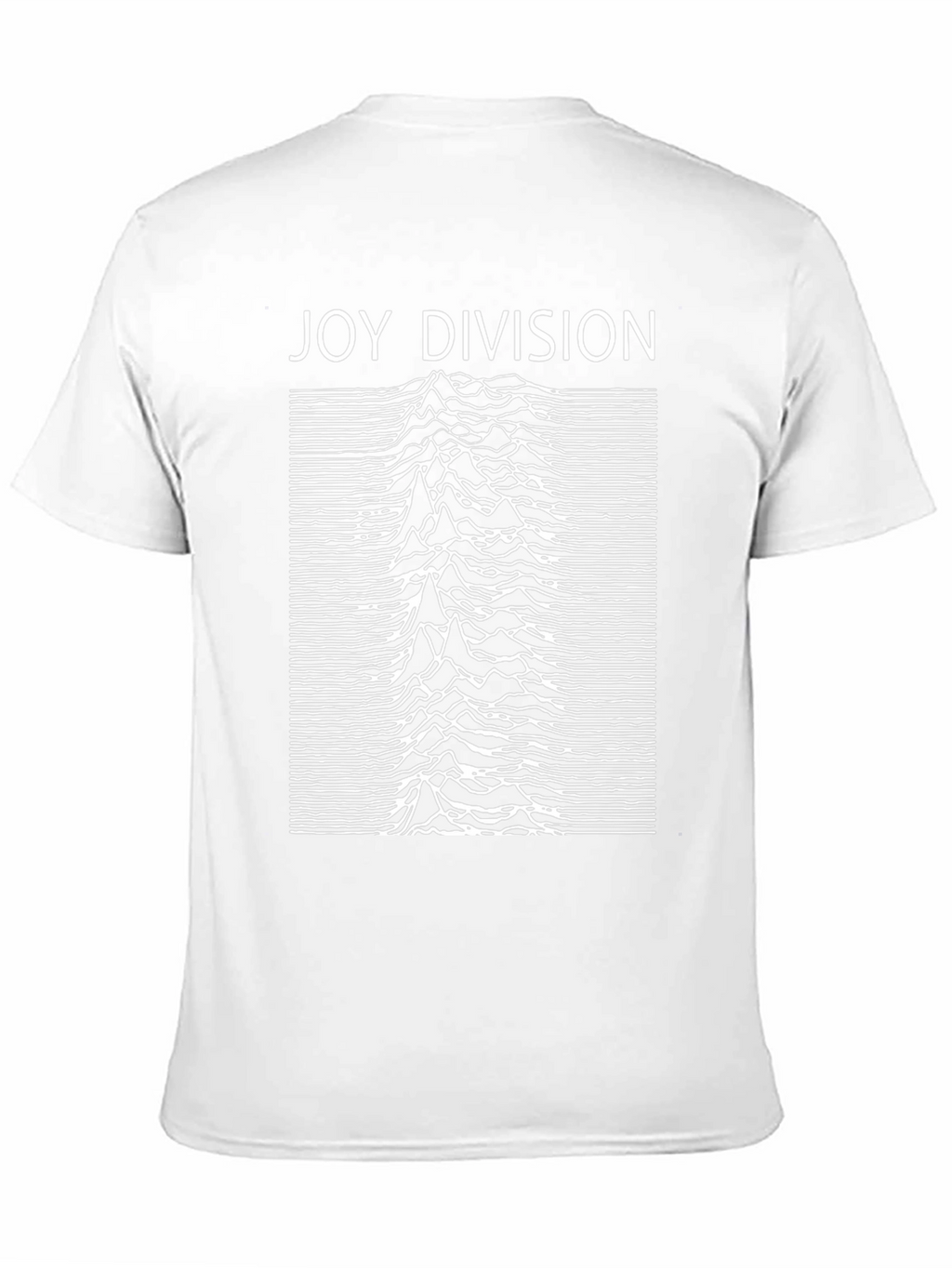 Joy Division Unknown Pleasures Black Graphic Tee