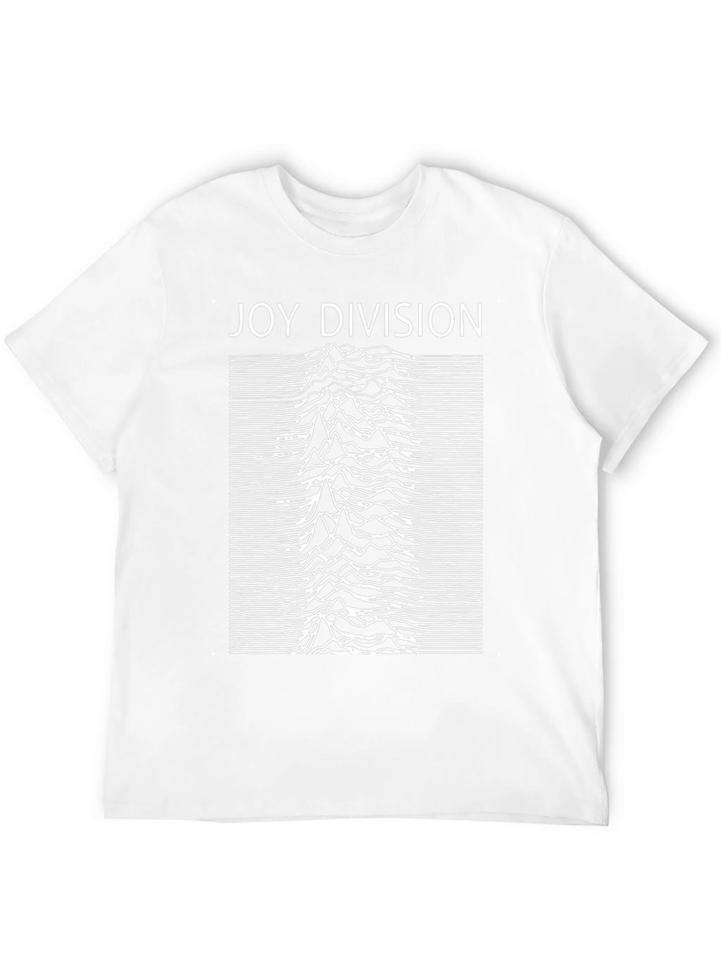 Joy Division Unknown Pleasures Black Graphic Tee