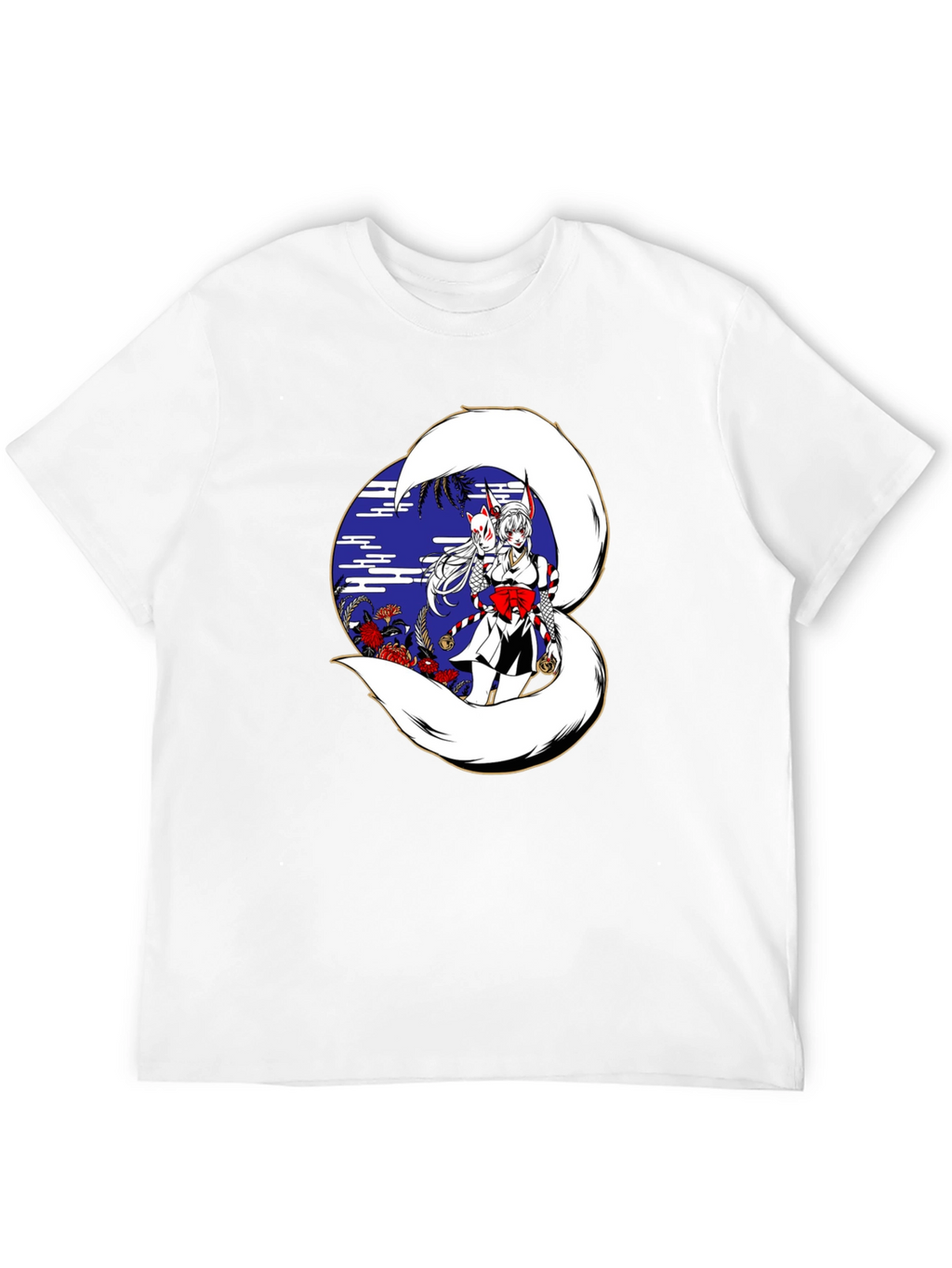 Anime Kitsune T-Shirt
