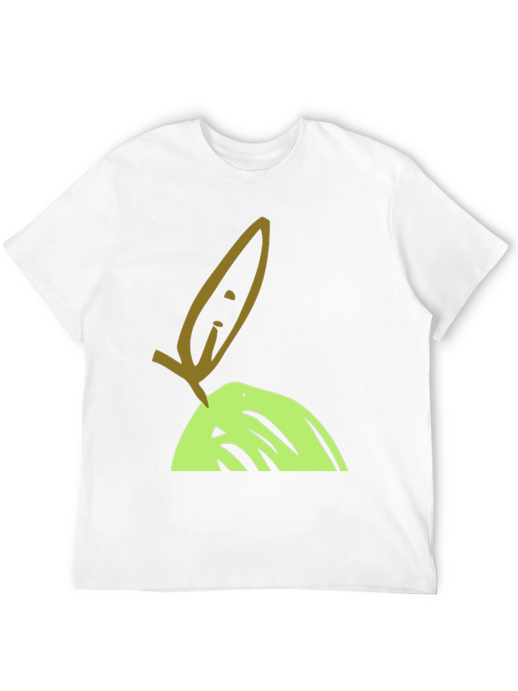 Olive Branch Graphic Tee - Unisex Black T-Shirt