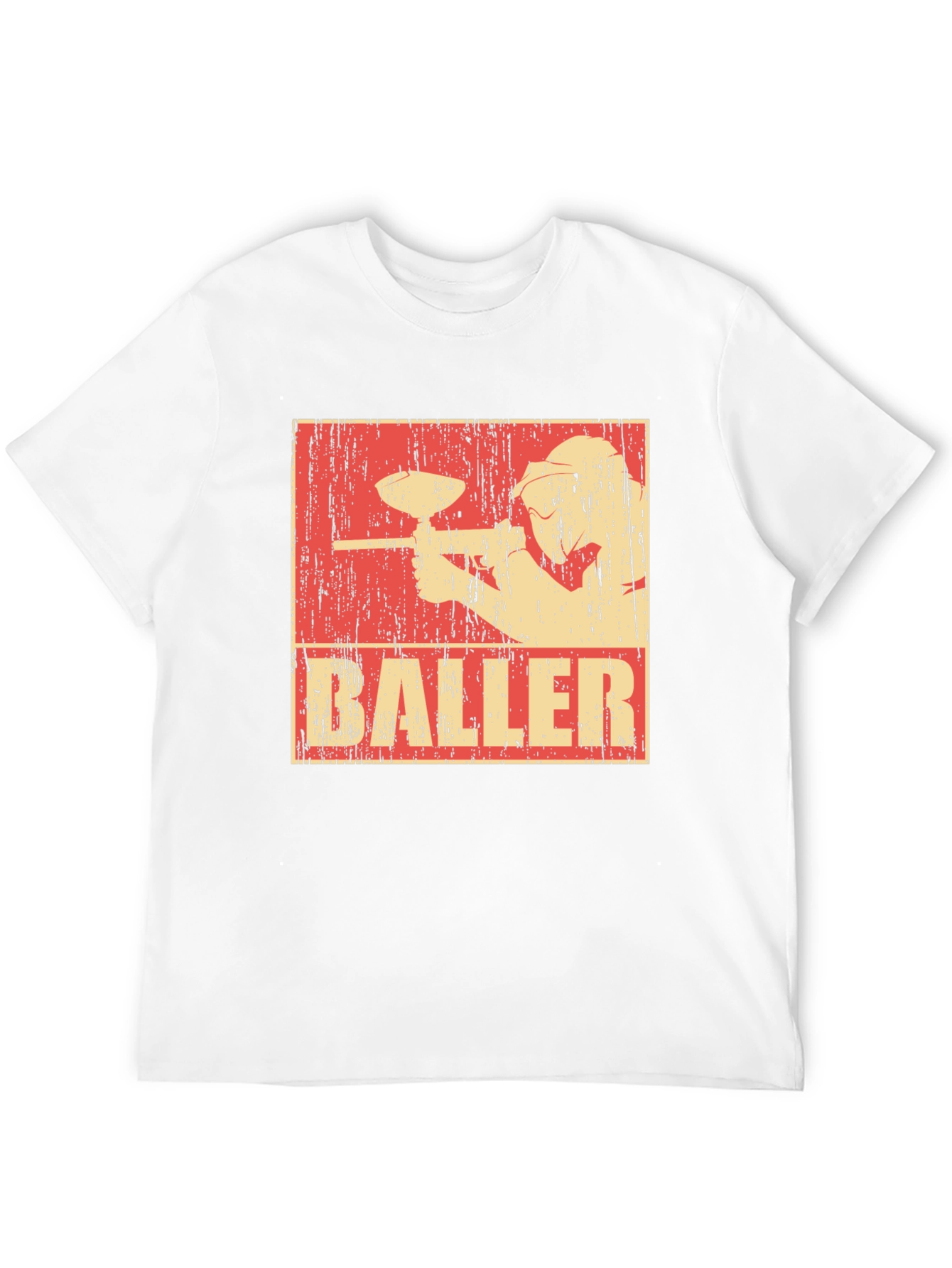 Paintball Baller Tee - Retro Style Graphic T-Shirt
