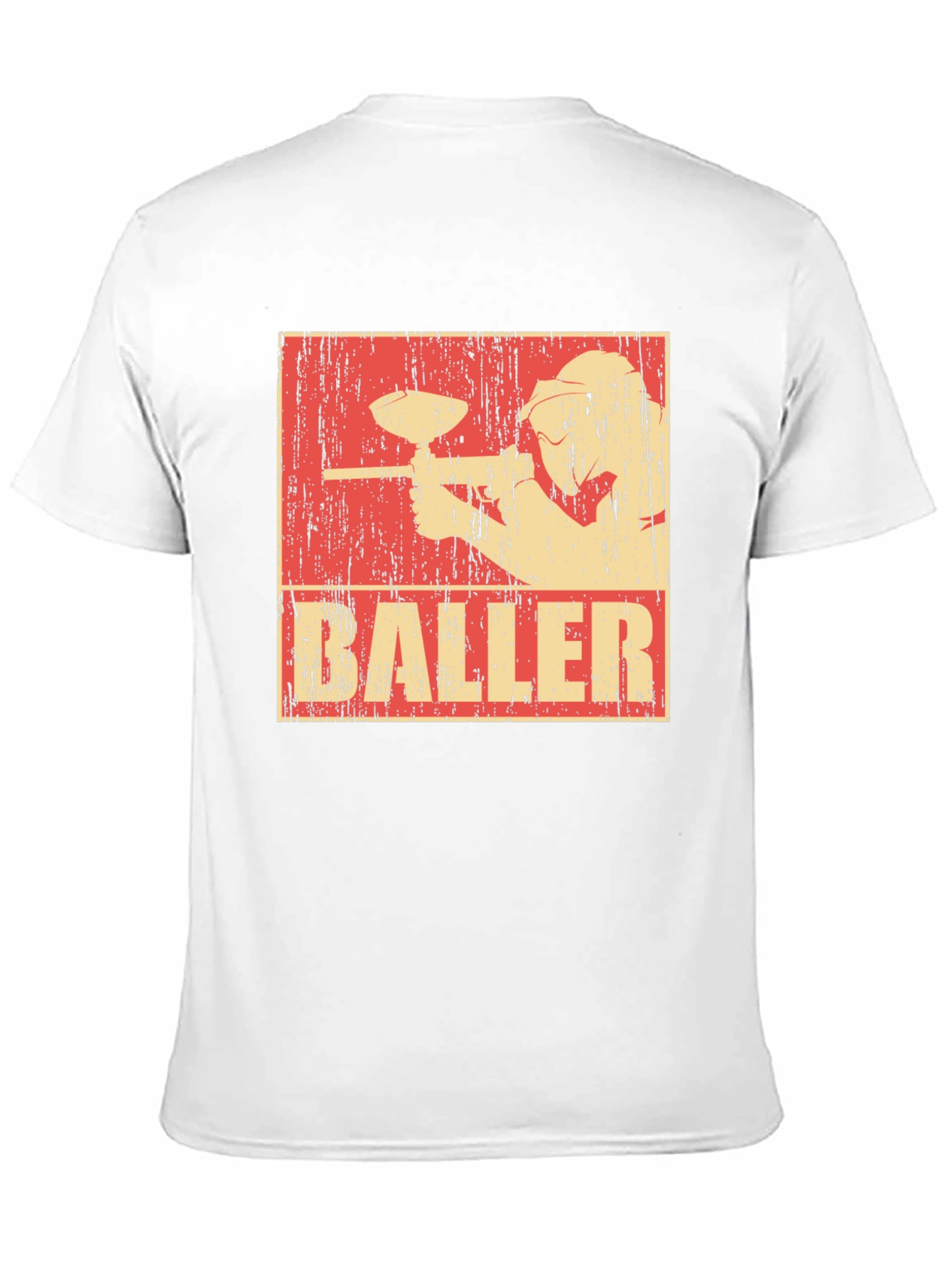 Paintball Baller Tee - Retro Style Graphic T-Shirt