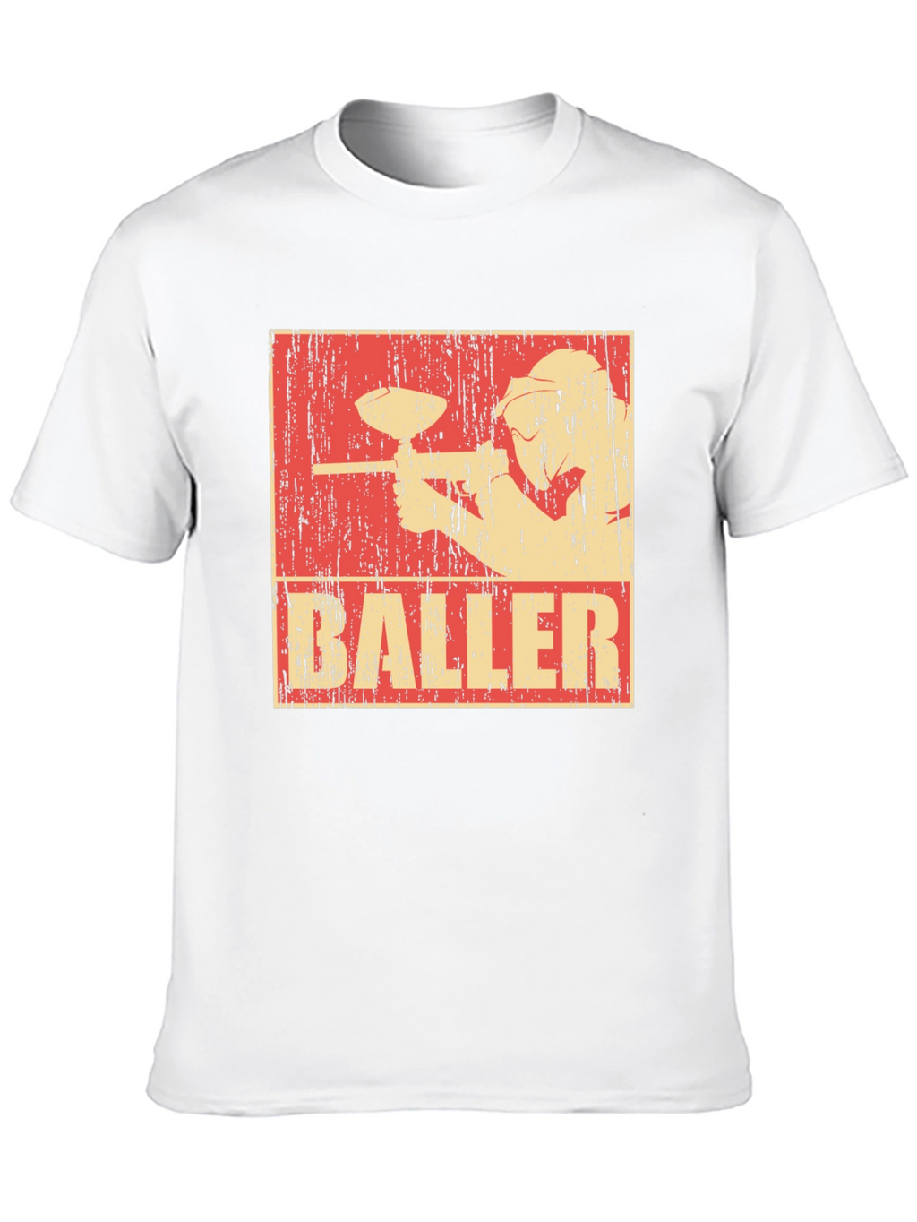Paintball Baller Tee - Retro Style Graphic T-Shirt