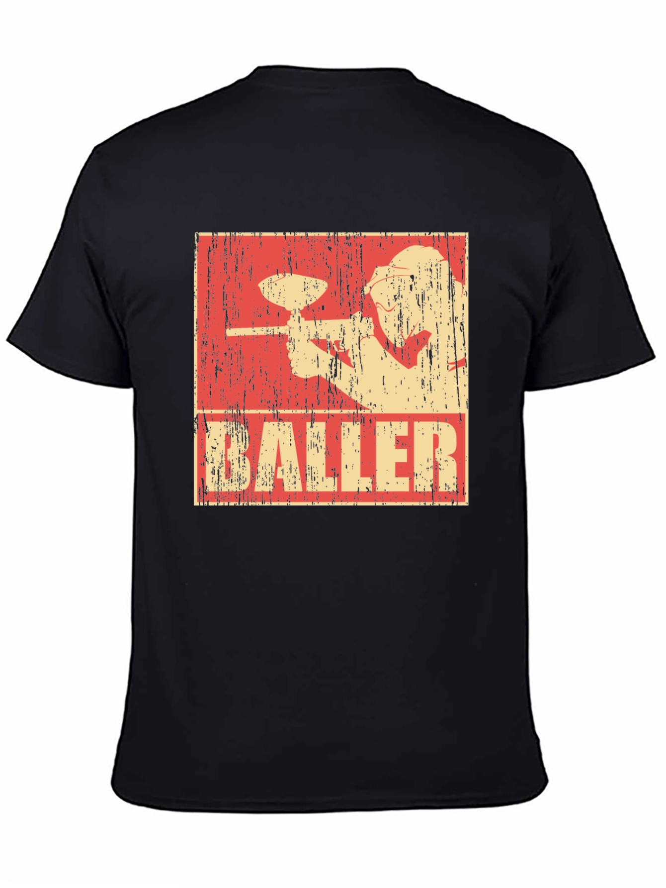 Paintball Baller Tee - Retro Style Graphic T-Shirt