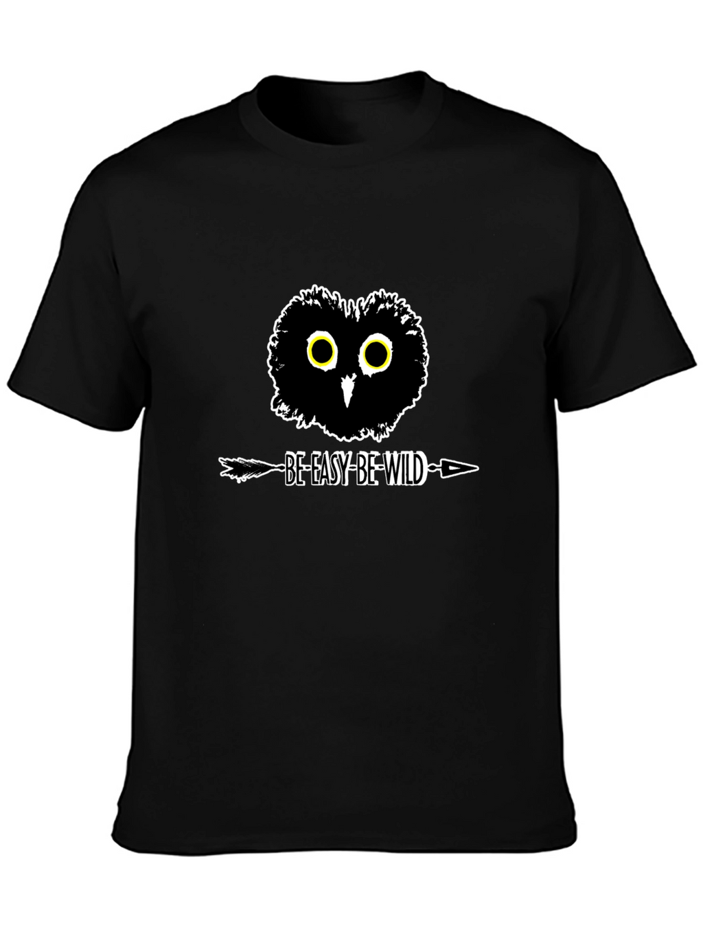 Be Easy Be Wild Owl T-Shirt
