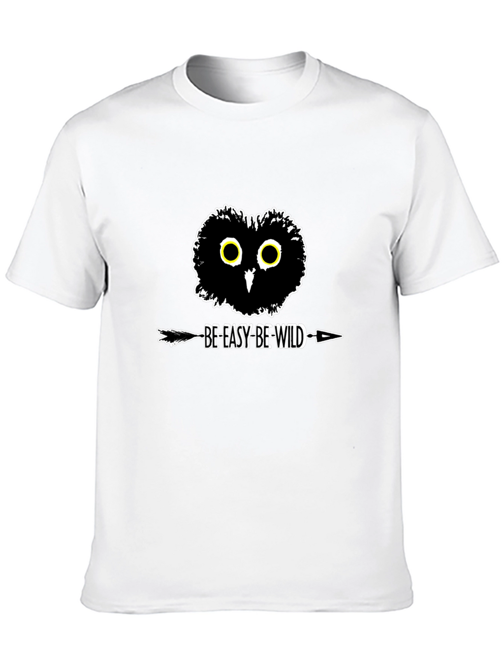 Be Easy Be Wild Owl T-Shirt