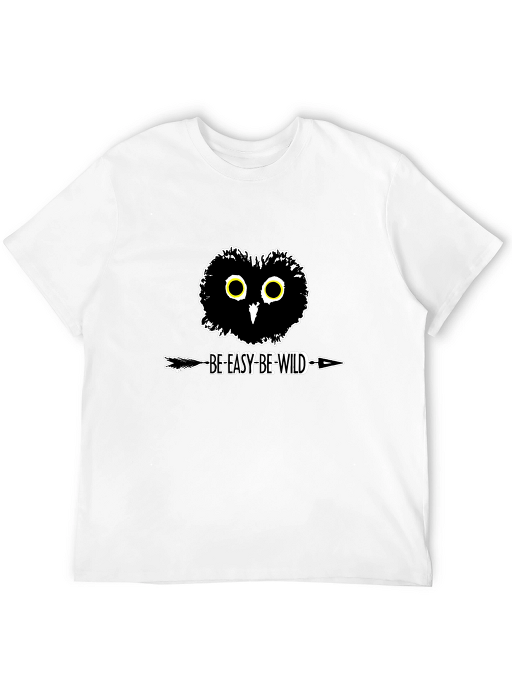 Be Easy Be Wild Owl T-Shirt