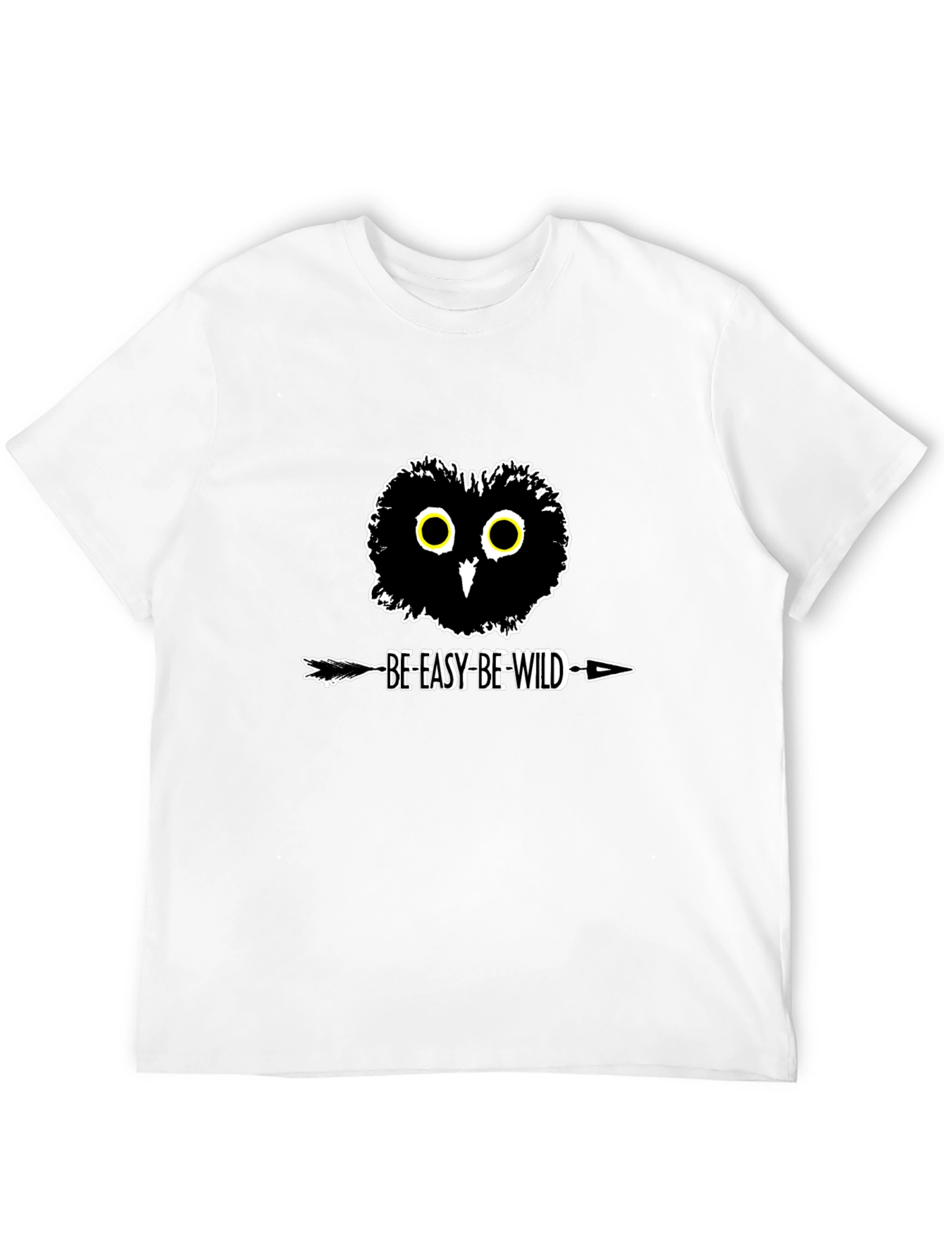 Be Easy Be Wild Owl T-Shirt
