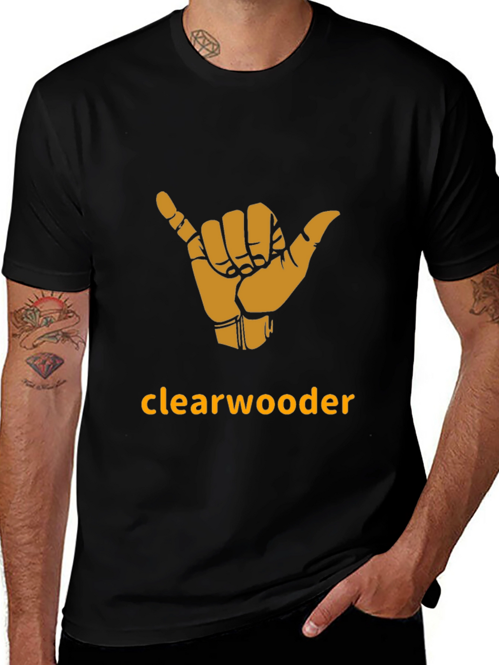 Hang Loose Clearwooder Graphic Tee