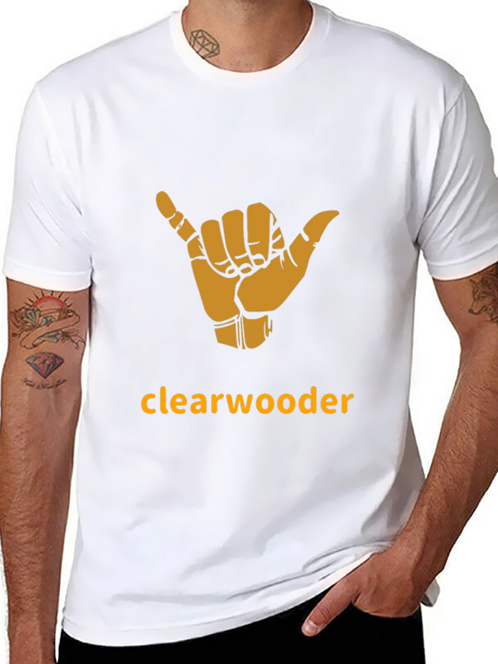 Hang Loose Clearwooder Graphic Tee