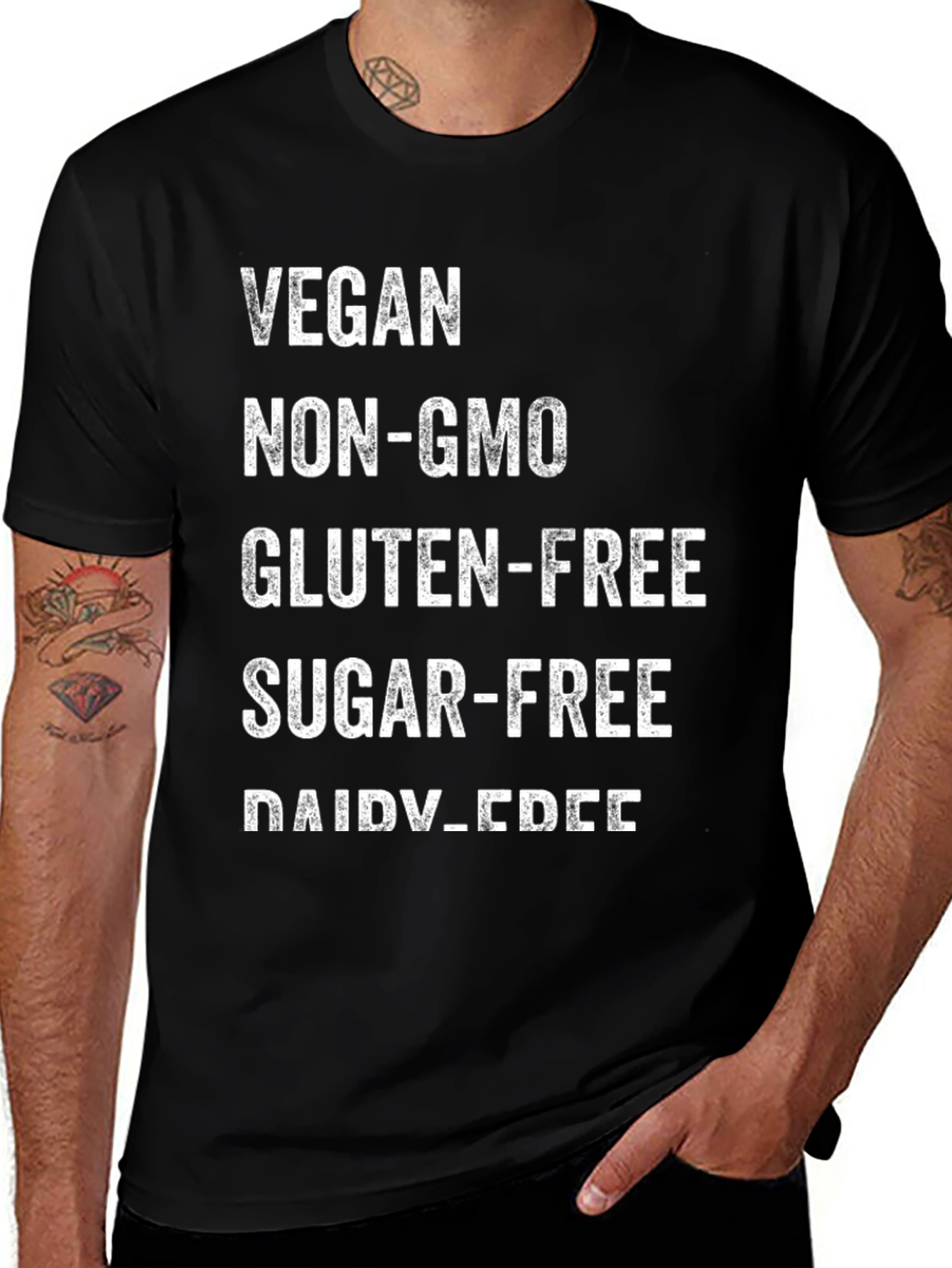 Vegan Non-GMO Gluten-Free T-Shirt