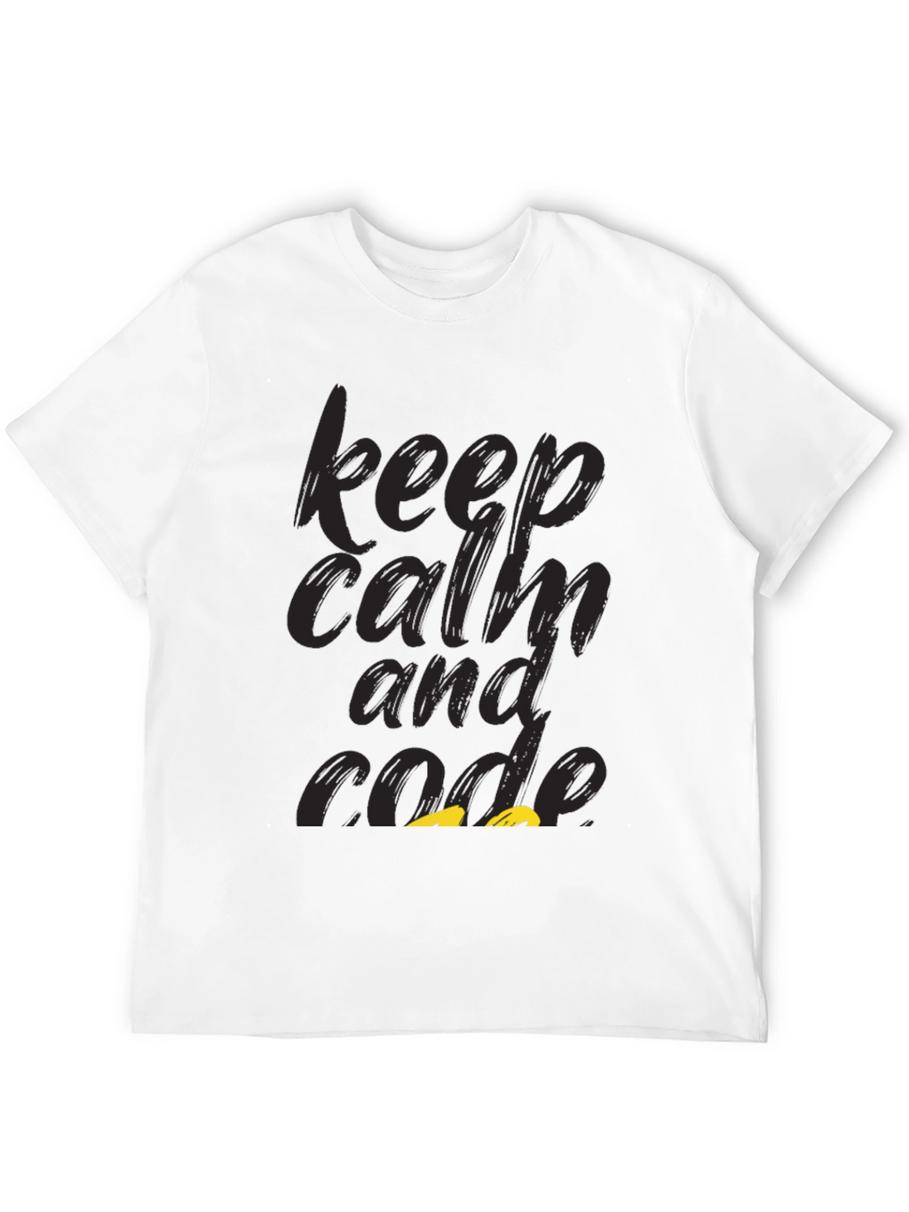 Keep Calm and Code Graphic Tee