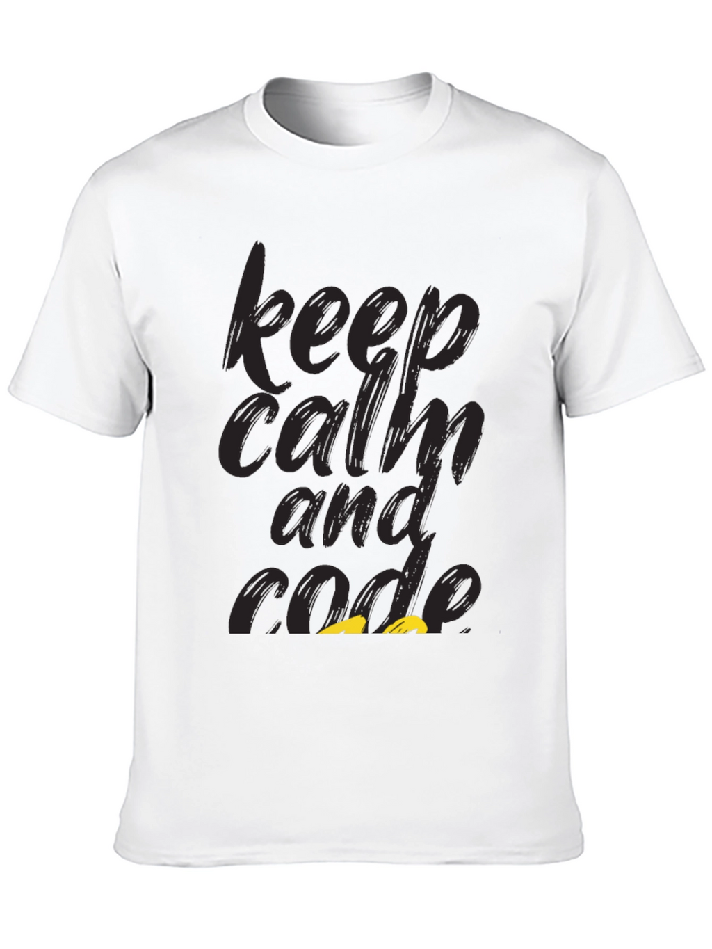 Keep Calm and Code Graphic Tee