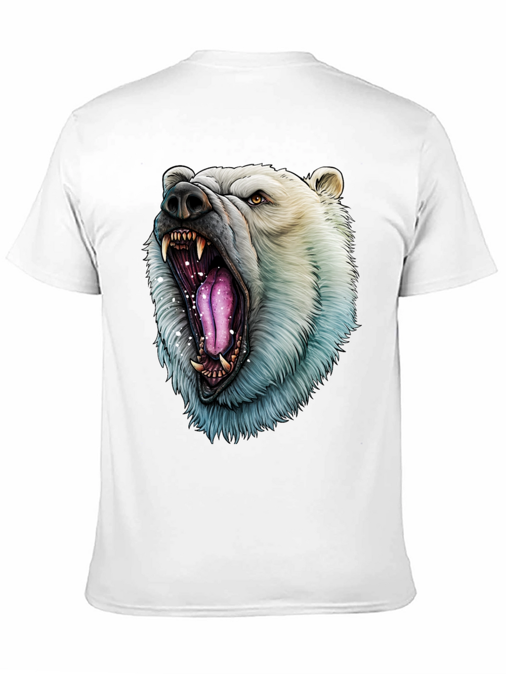 Polar Bear Graphic Tee - Roaring Wild Style