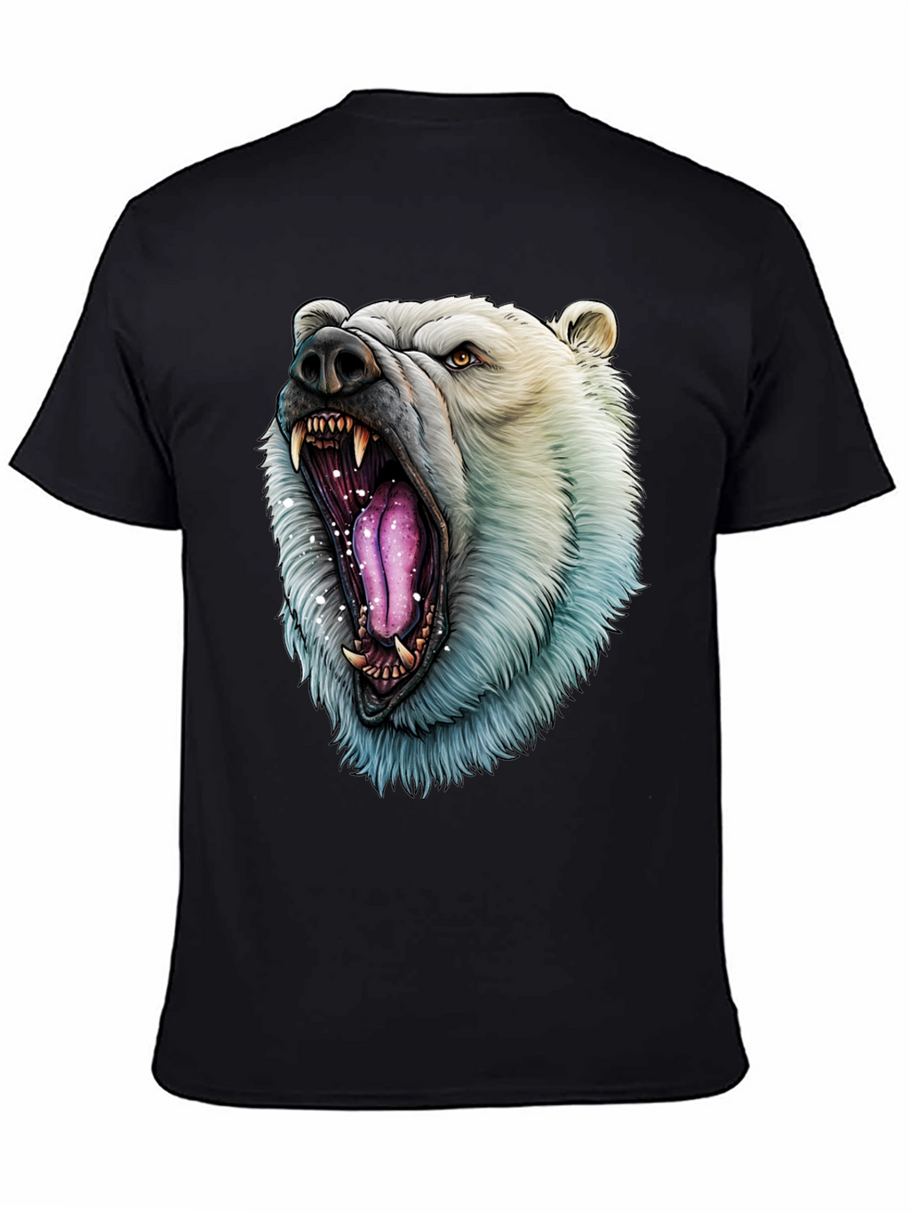 Polar Bear Graphic Tee - Roaring Wild Style