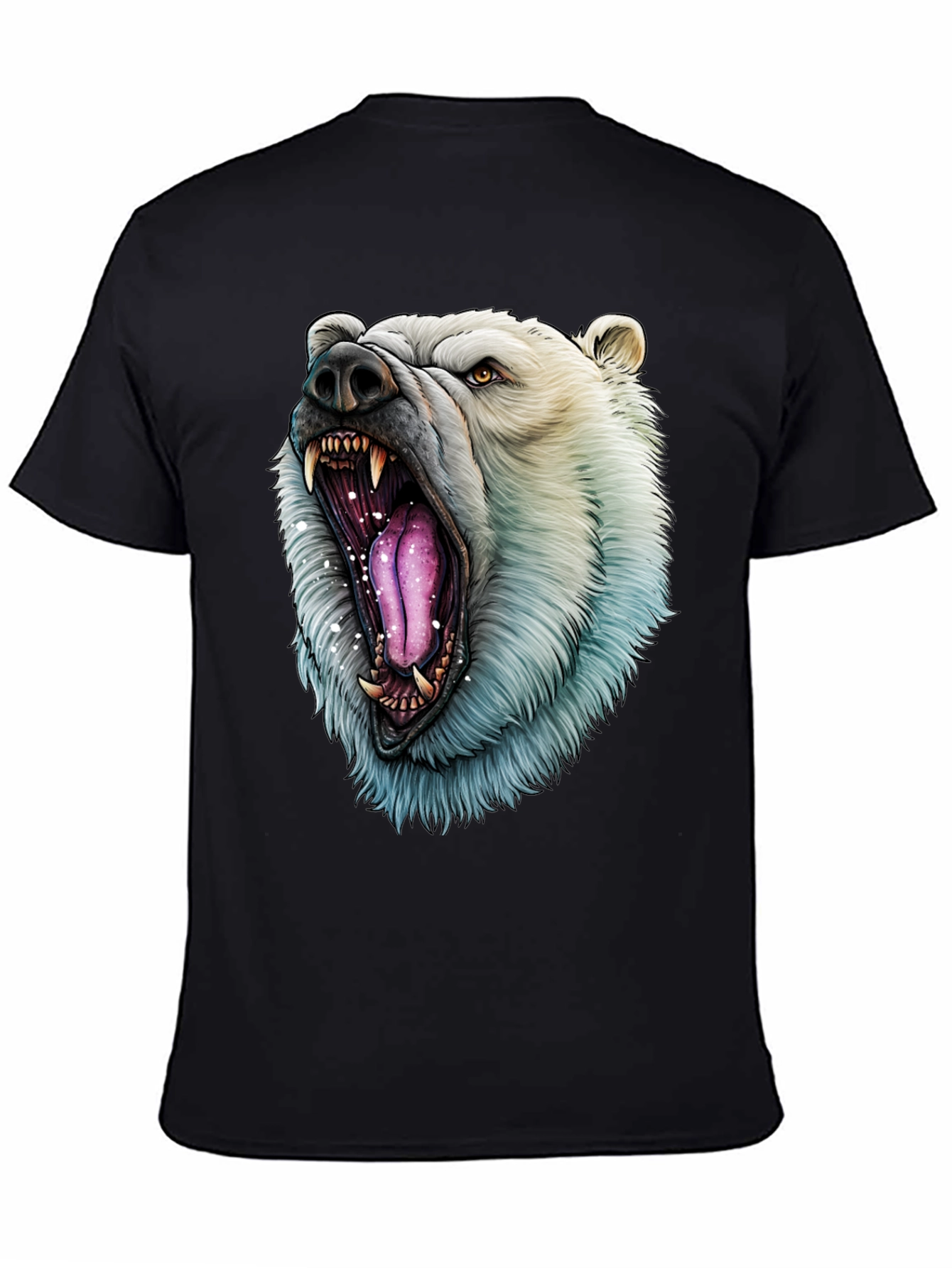 Polar Bear Graphic Tee - Roaring Wild Style