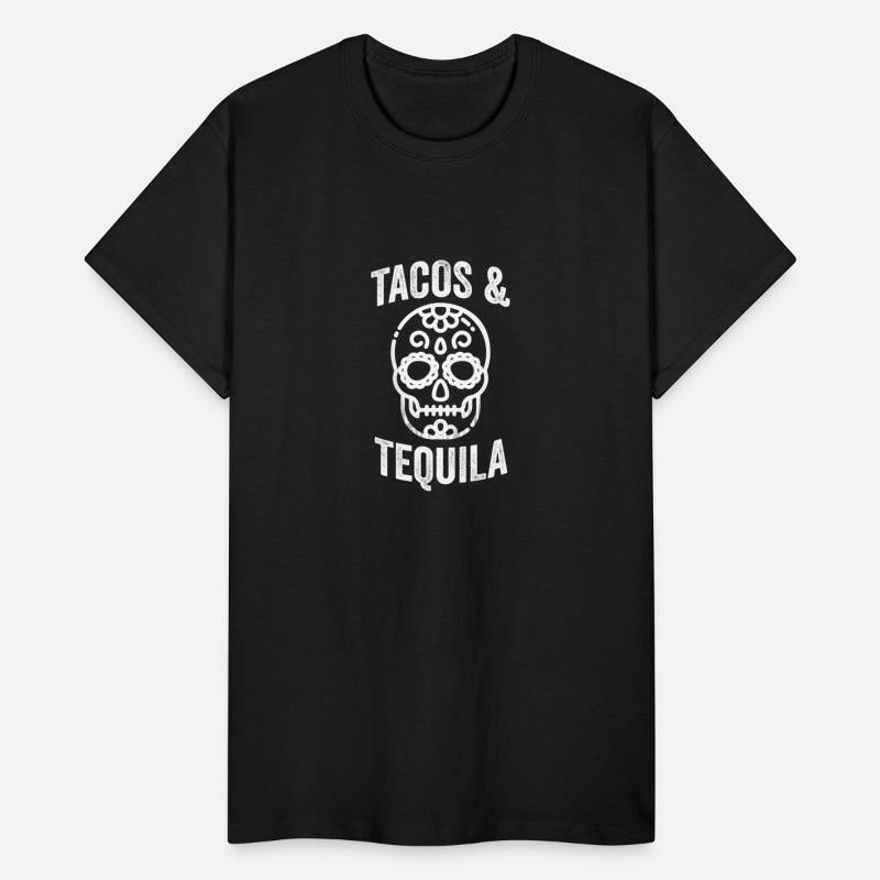 Tacos Tequila Sugar Skull Calavera Alcohol Mexican
