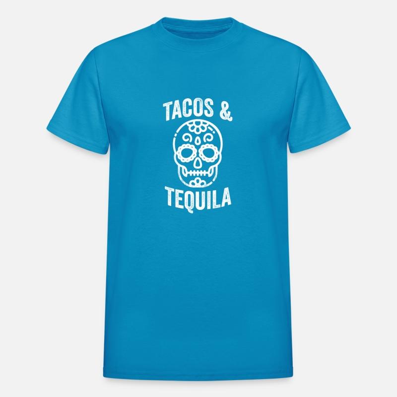 Tacos Tequila Sugar Skull Calavera Alcohol Mexican