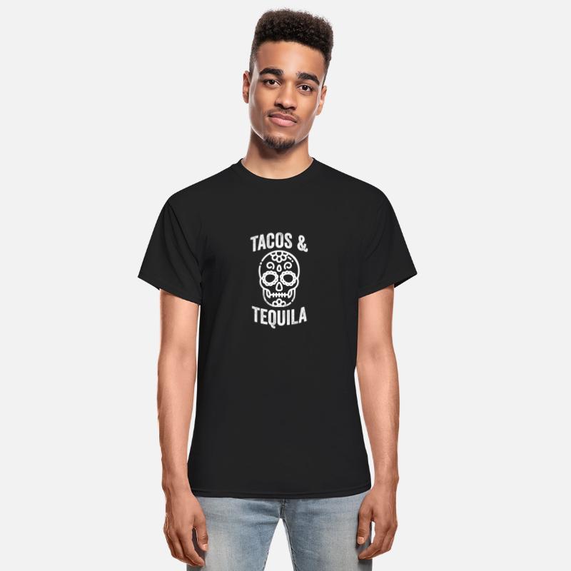 Tacos Tequila Sugar Skull Calavera Alcohol Mexican