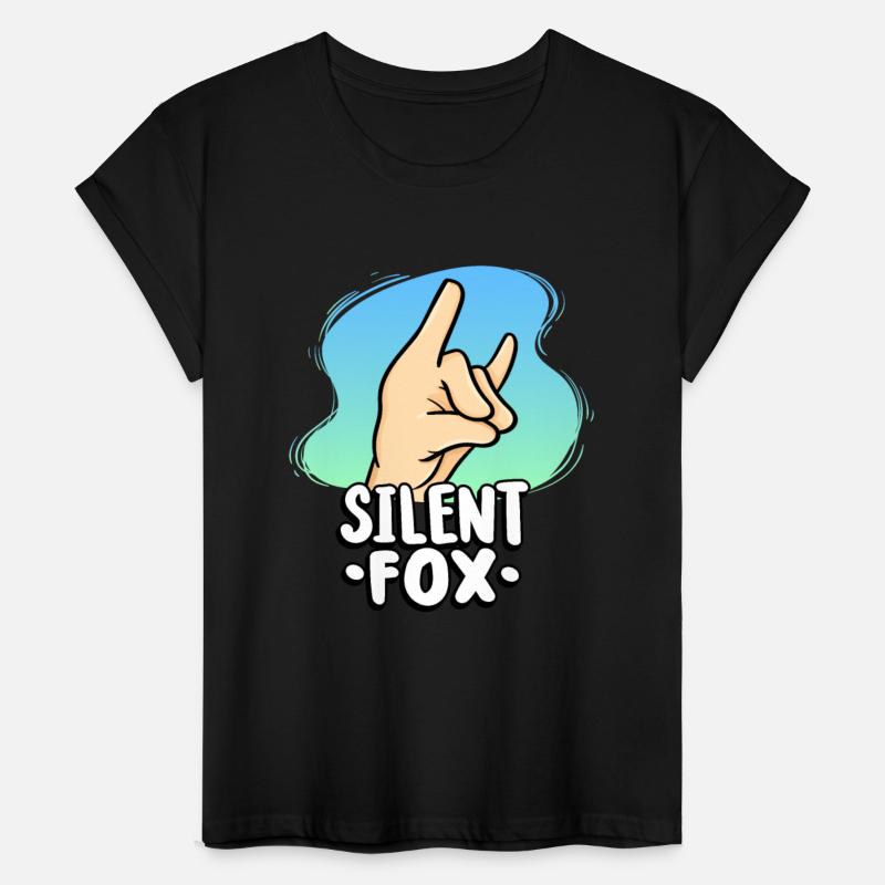 Teacher Silent Fox For Quiet Student In Class