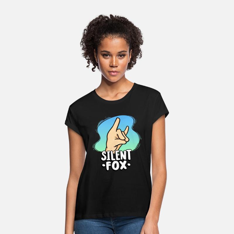 Teacher Silent Fox For Quiet Student In Class