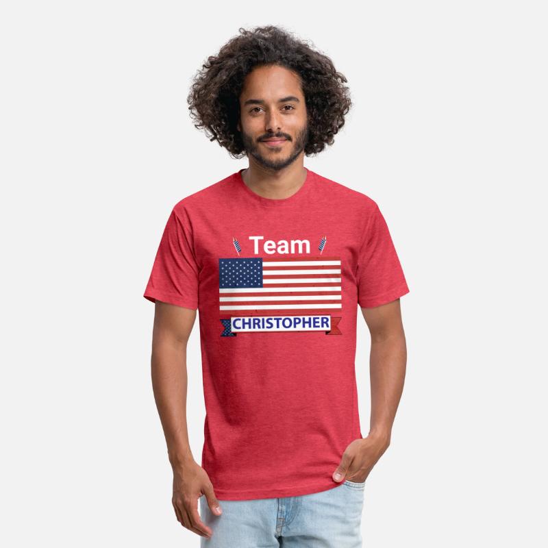 Team Christopher USA American Flag Stripe