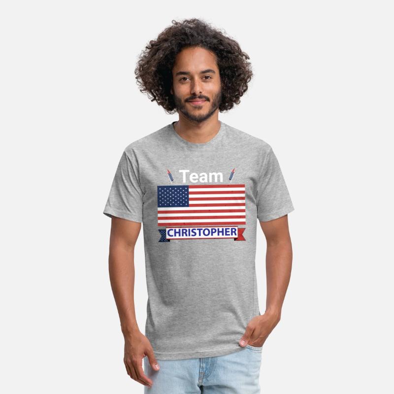 Team Christopher USA American Flag Stripe