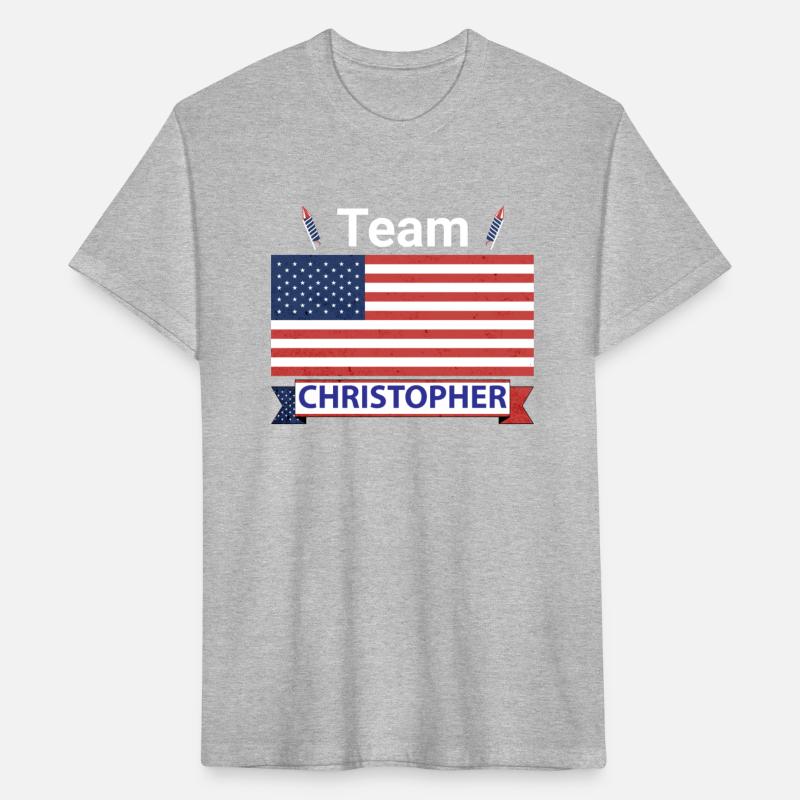 Team Christopher USA American Flag Stripe